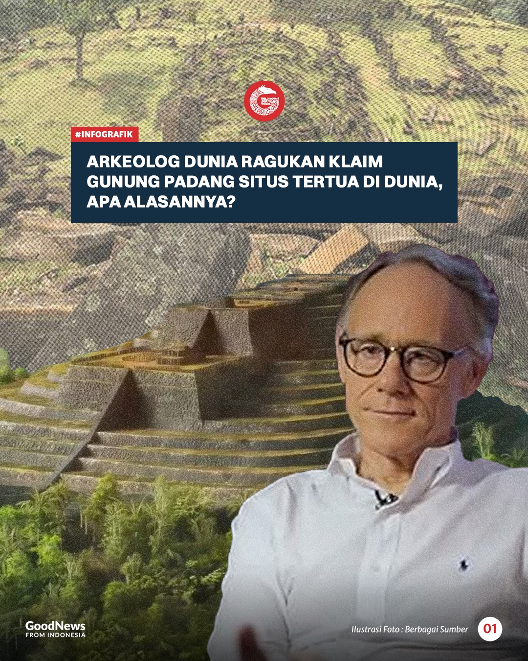 Arkeolog Dunia Ragukan Klaim Gunung Padang Situs Tertua di Dunia, Apa Alasannya?