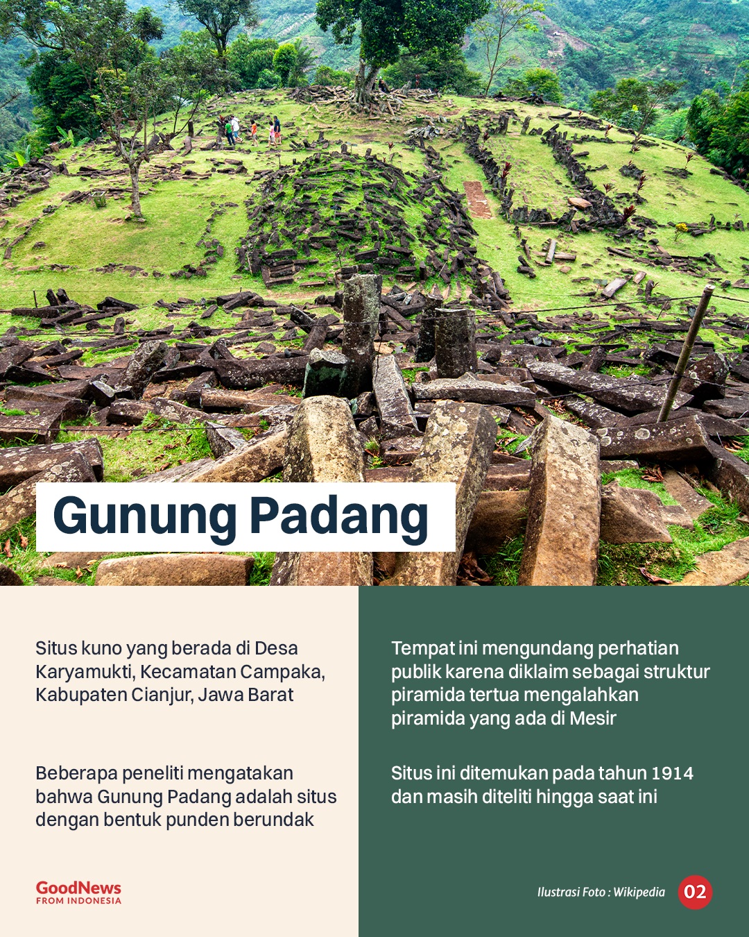 Arkeolog Dunia Ragukan Klaim Gunung Padang Situs Tertua di Dunia, Apa Alasannya?