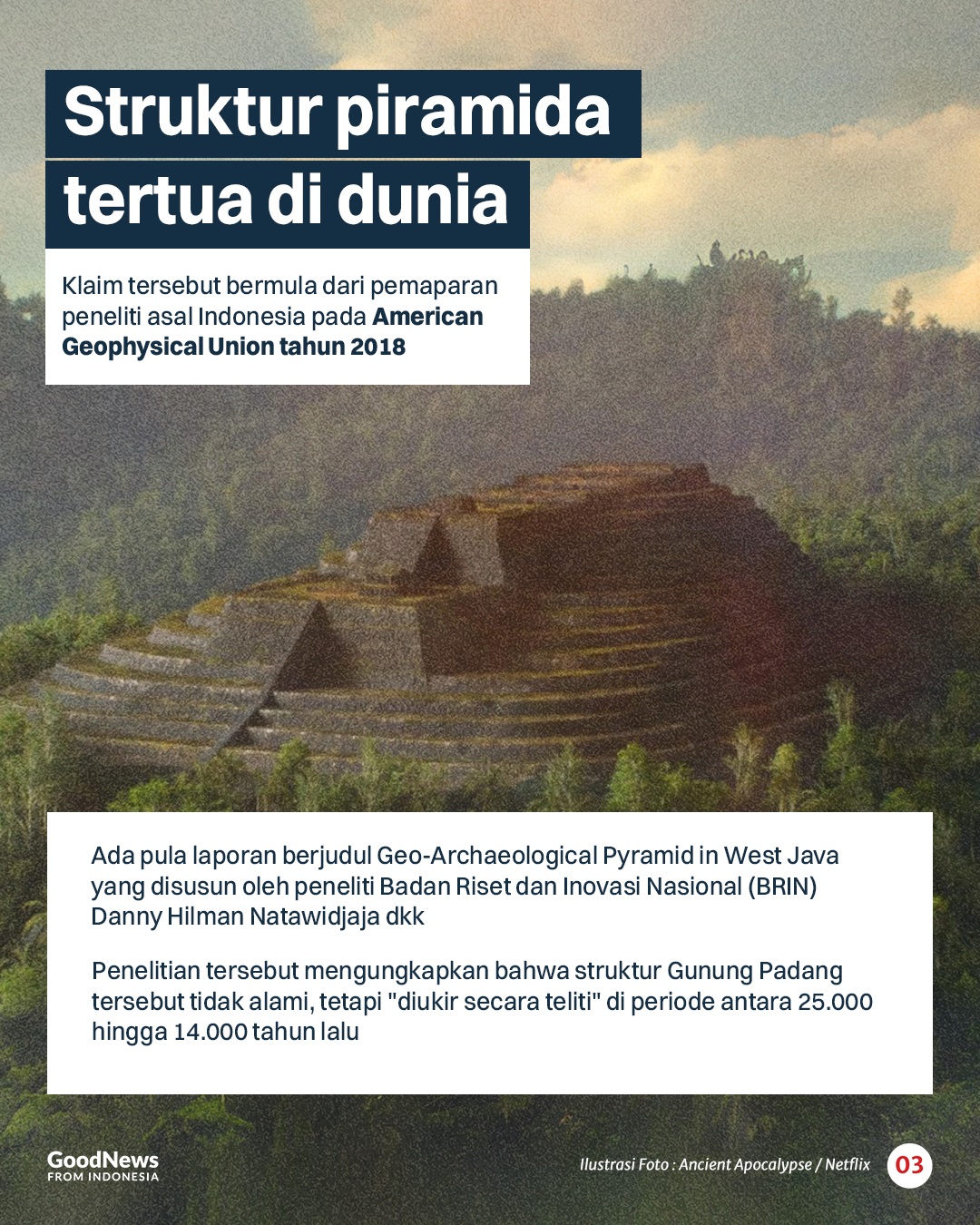 Arkeolog Dunia Ragukan Klaim Gunung Padang Situs Tertua di Dunia, Apa Alasannya?