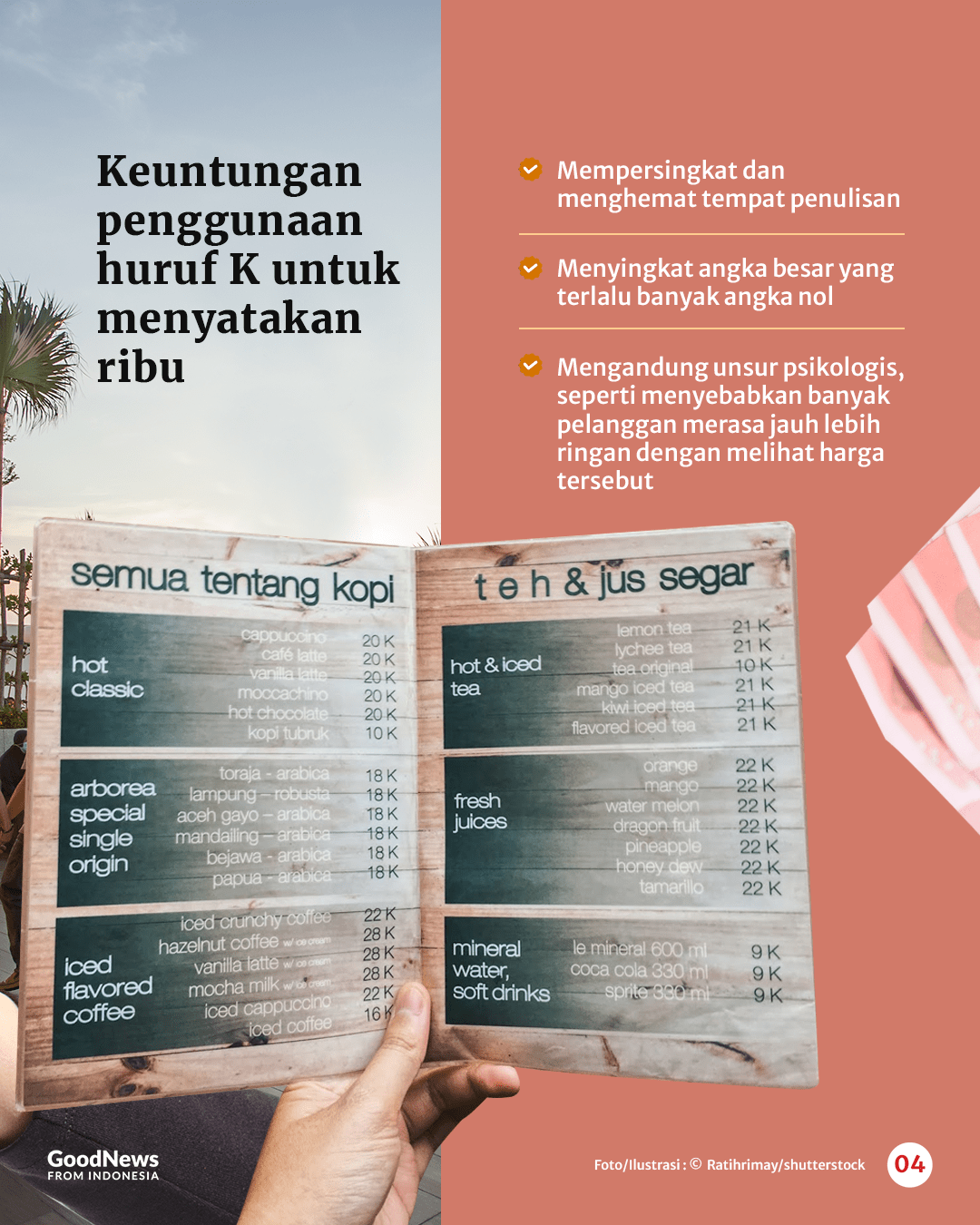 Arti IDR dan Huruf K di Belakang Nominal Angka Rupiah