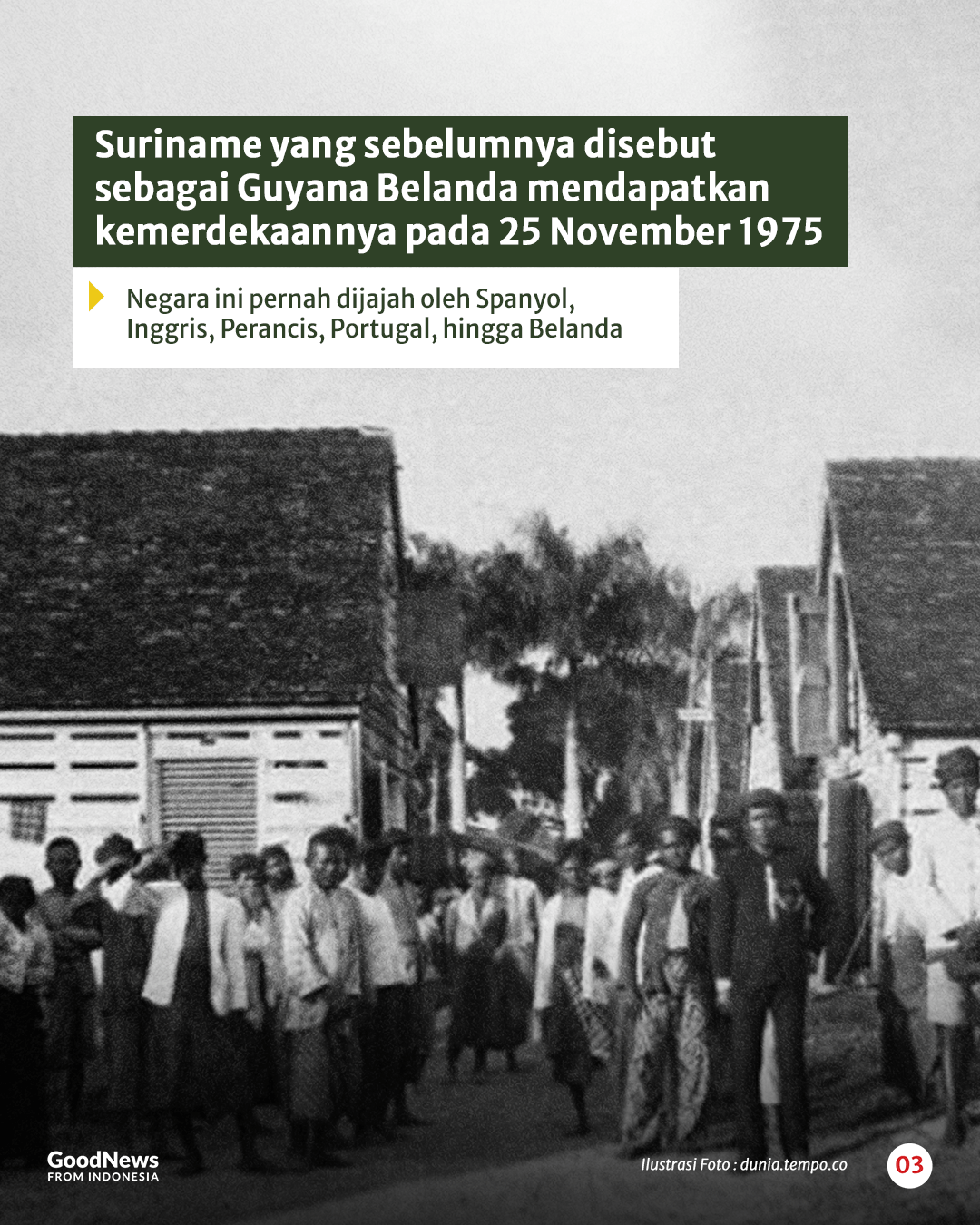 Asal-Usul Suriname, Negara Pengguna Bahasa Jawa di Benua Amerika