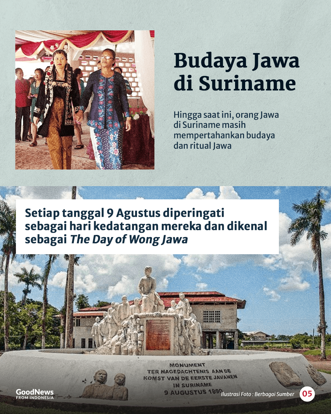 Asal-Usul Suriname, Negara Pengguna Bahasa Jawa di Benua Amerika