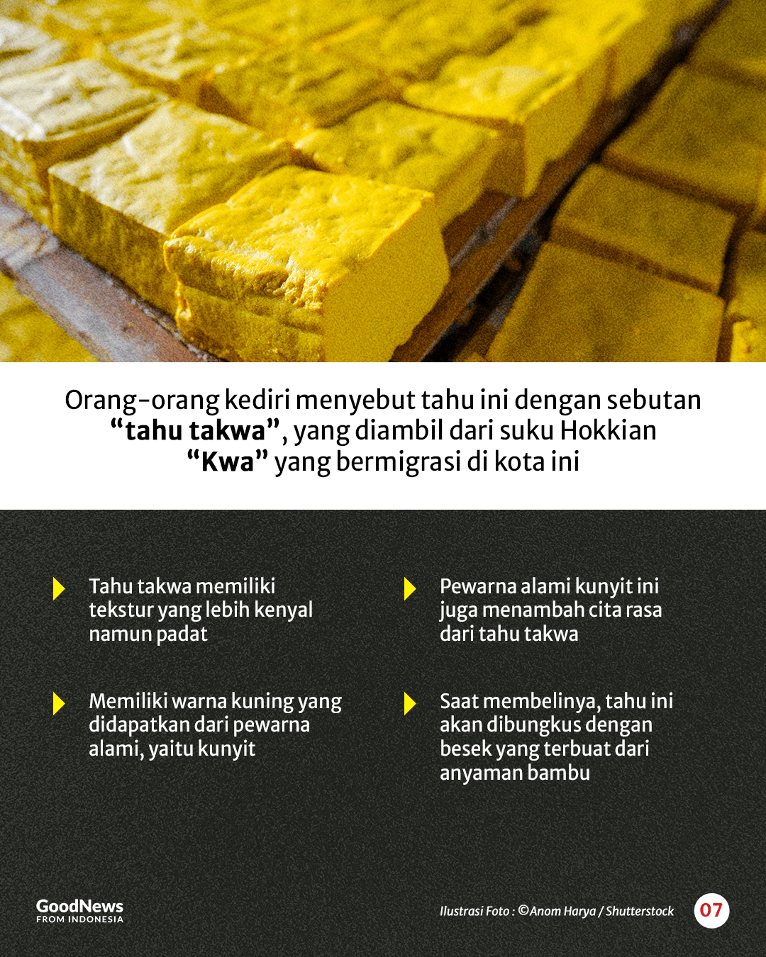 Asal Usul Tahu Kediri Yang Mendunia