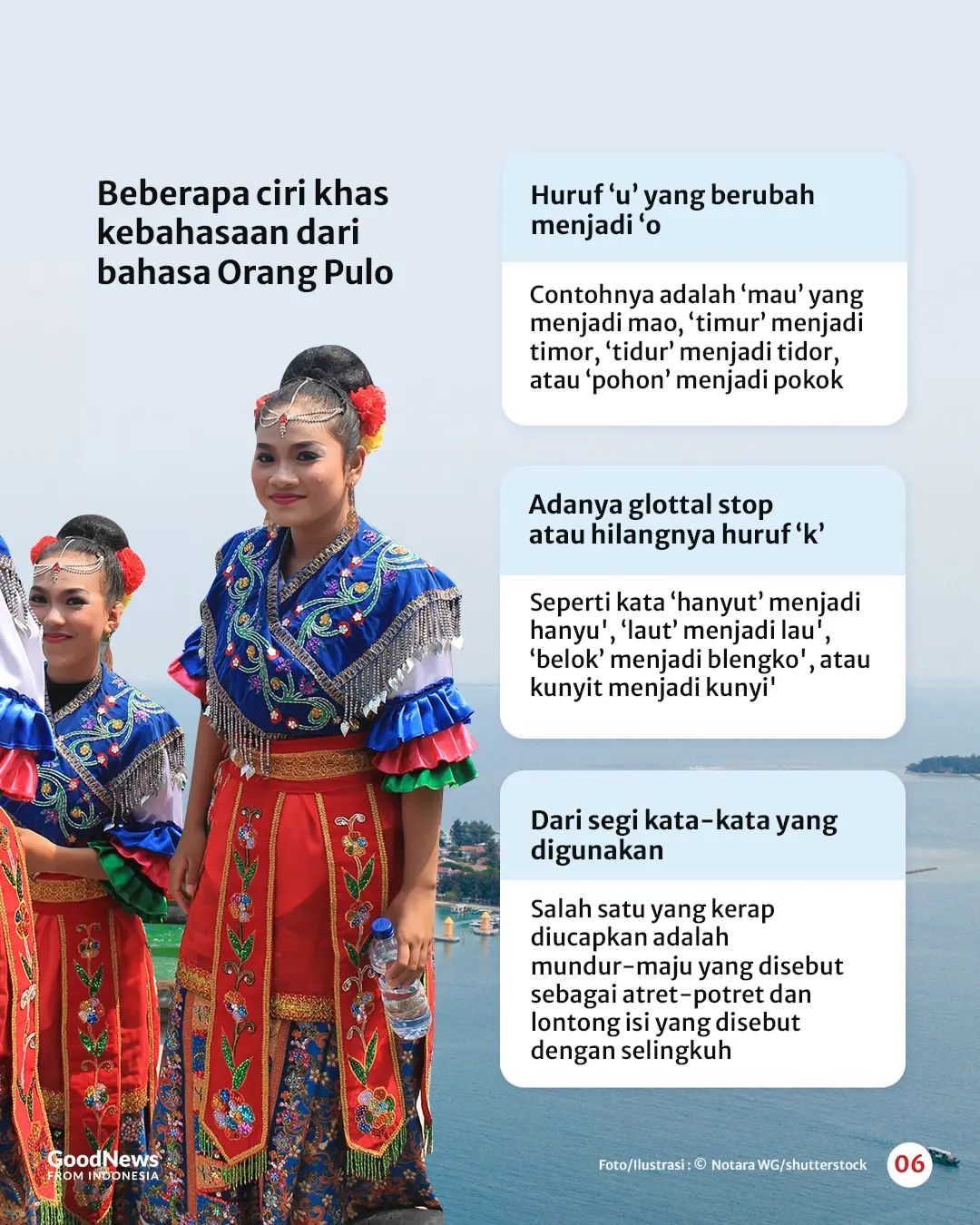 Bahasa Orang Pulo, Bahasa Lokal Kepulauan Seribu yang Dipengaruhi Banyak Suku