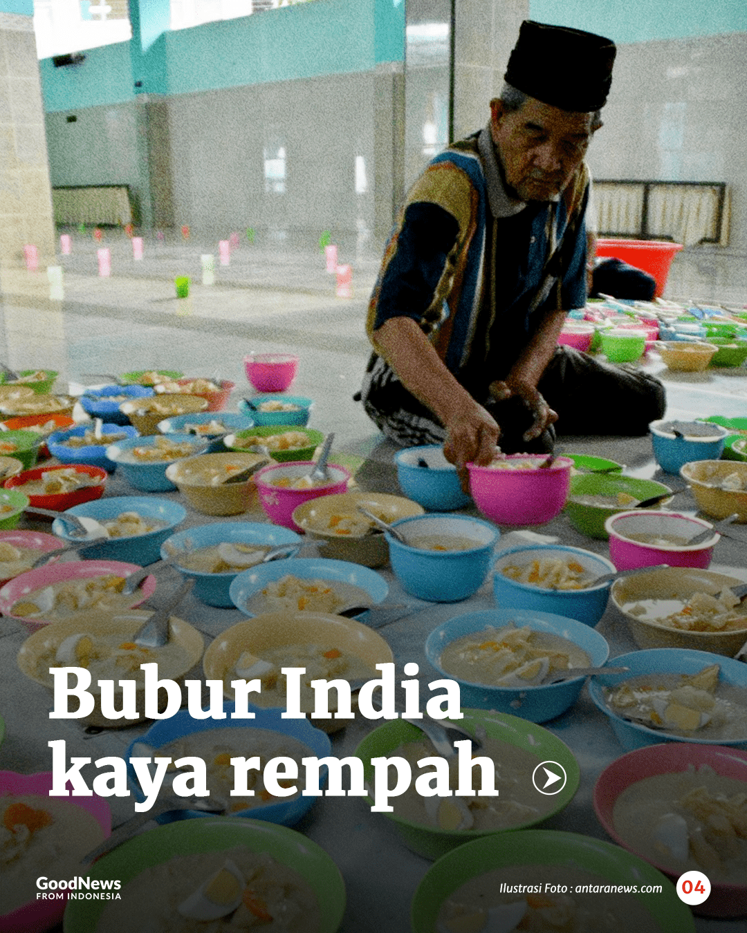 Bubur India Masjid Pekojan Semarang yang Jadi Takjil Khas Selama Ratusan Tahun