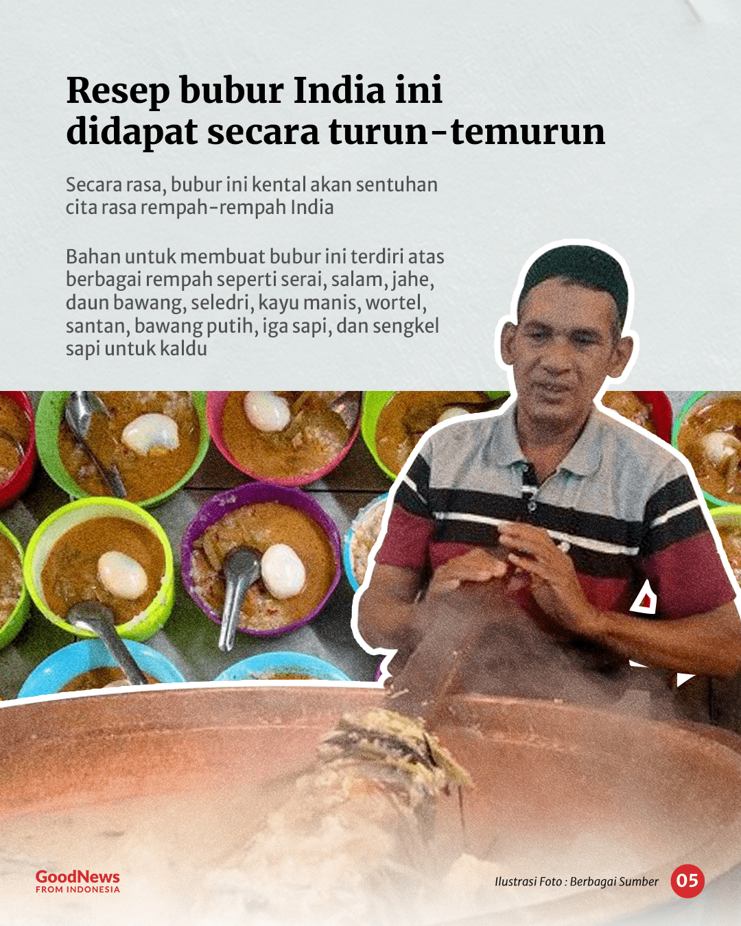 Bubur India Masjid Pekojan Semarang yang Jadi Takjil Khas Selama Ratusan Tahun