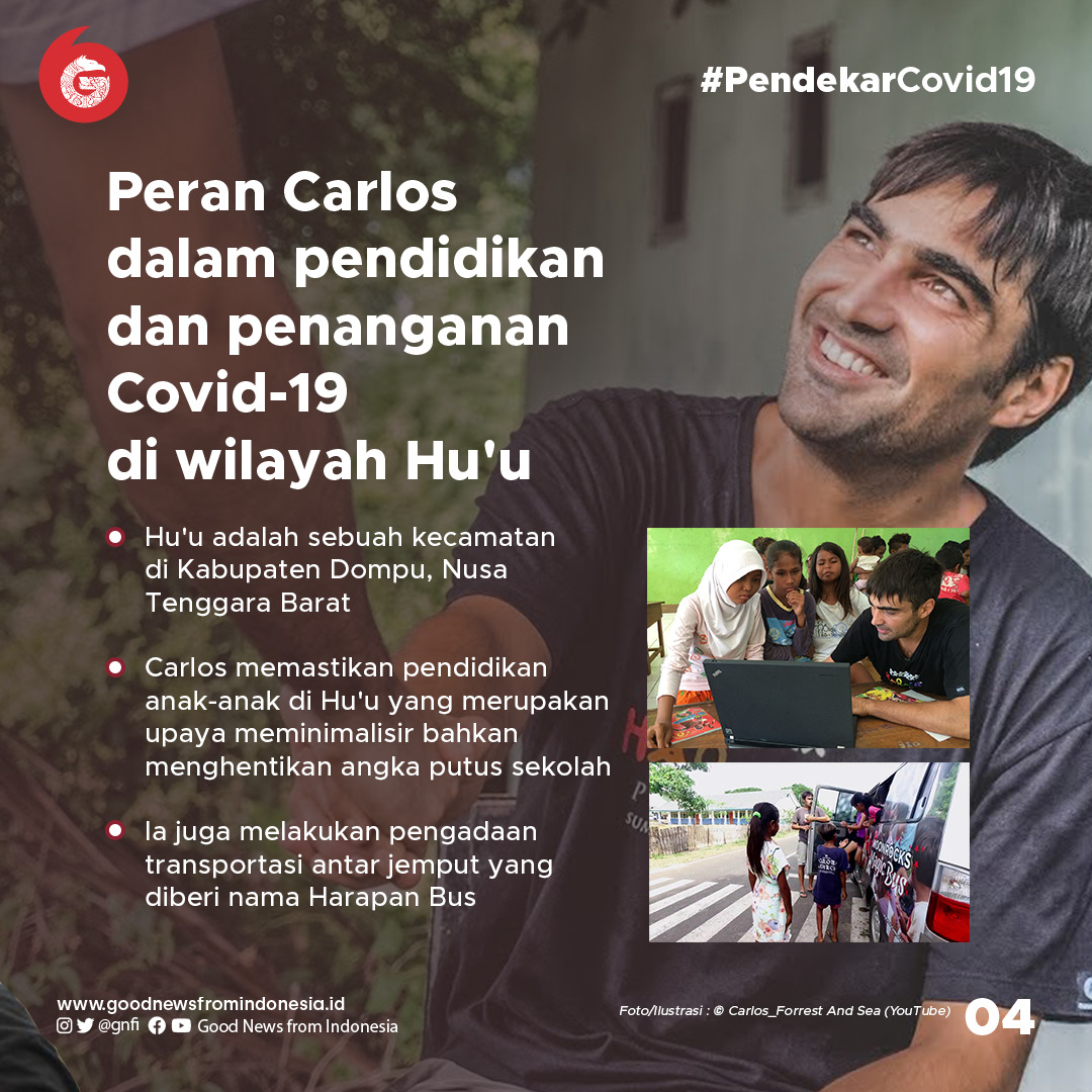Carlos Ferrandiz, Penjamin Kehidupan Masyarakat Hu'u di Sumbawa