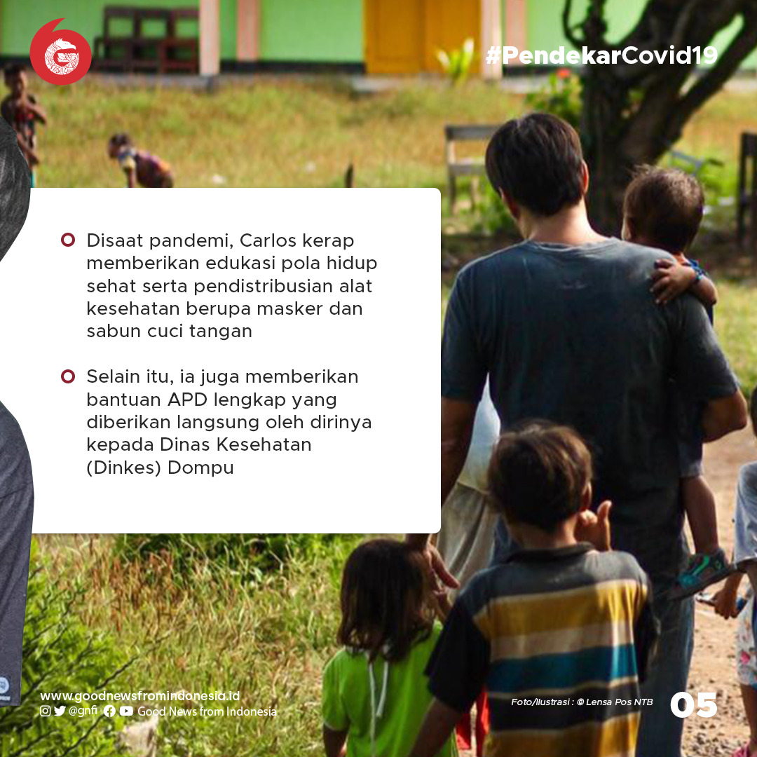 Carlos Ferrandiz, Penjamin Kehidupan Masyarakat Hu'u di Sumbawa