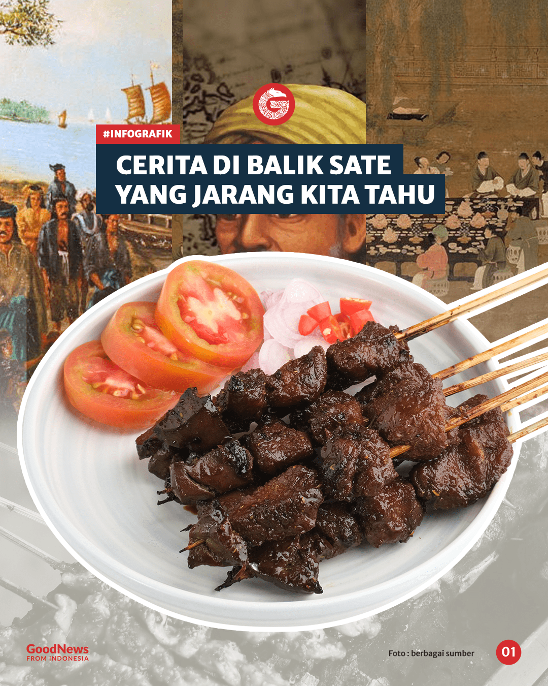 Cerita di Balik Sate yang Jarang Kita Tahu