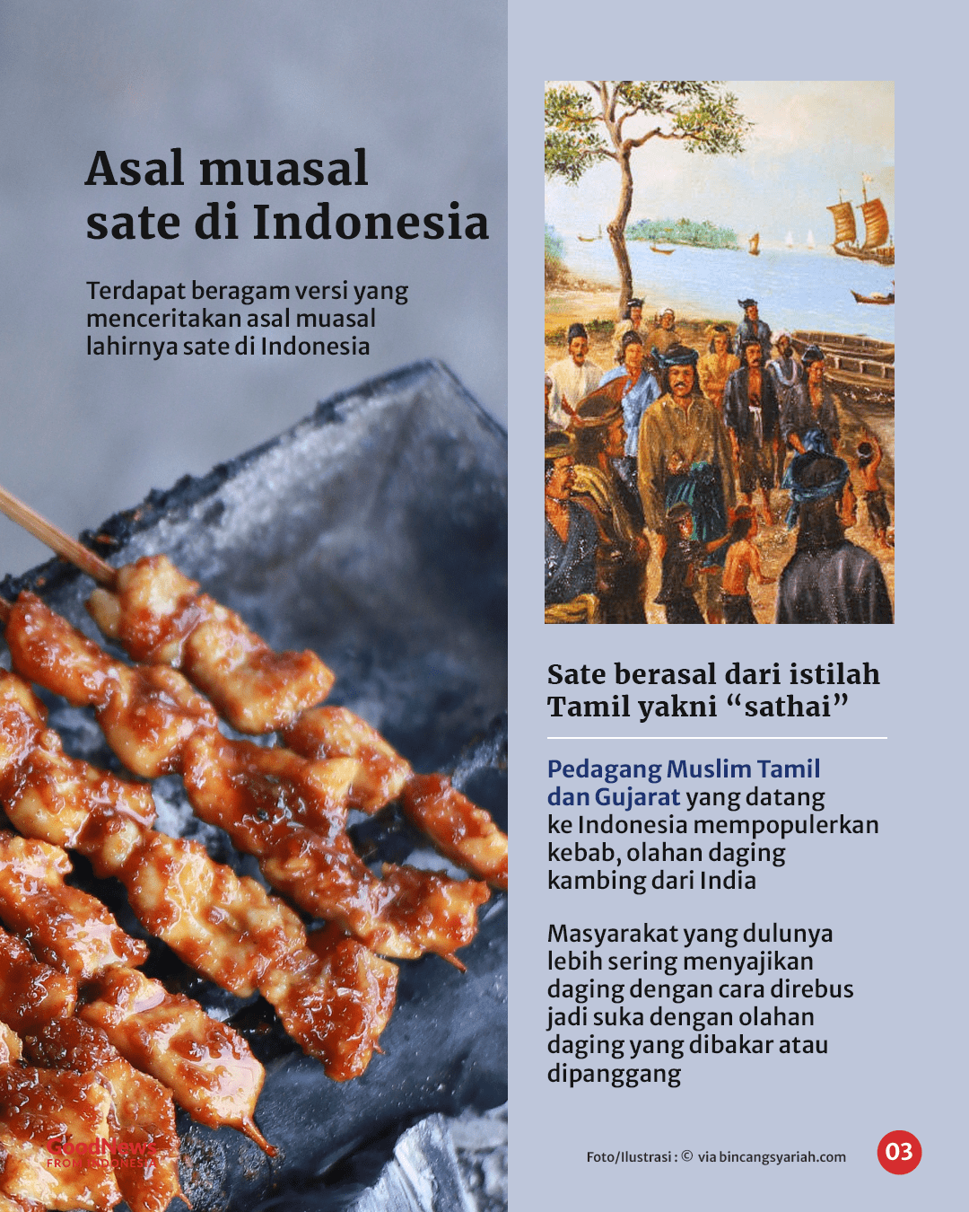 Cerita di Balik Sate yang Jarang Kita Tahu