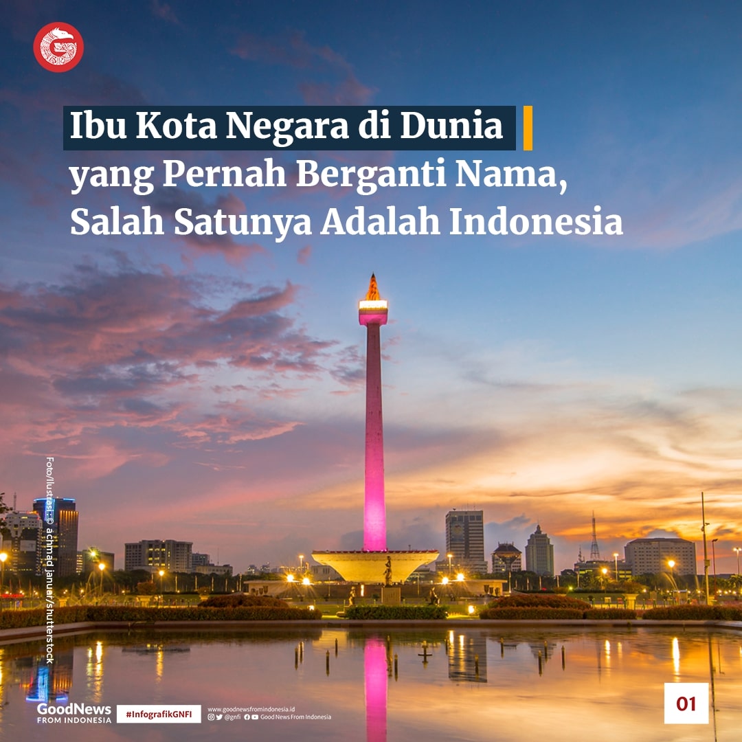 Daftar Ibu Kota Negara di Dunia yang Pernah Berganti Nama, Salah Satunya Indonesia