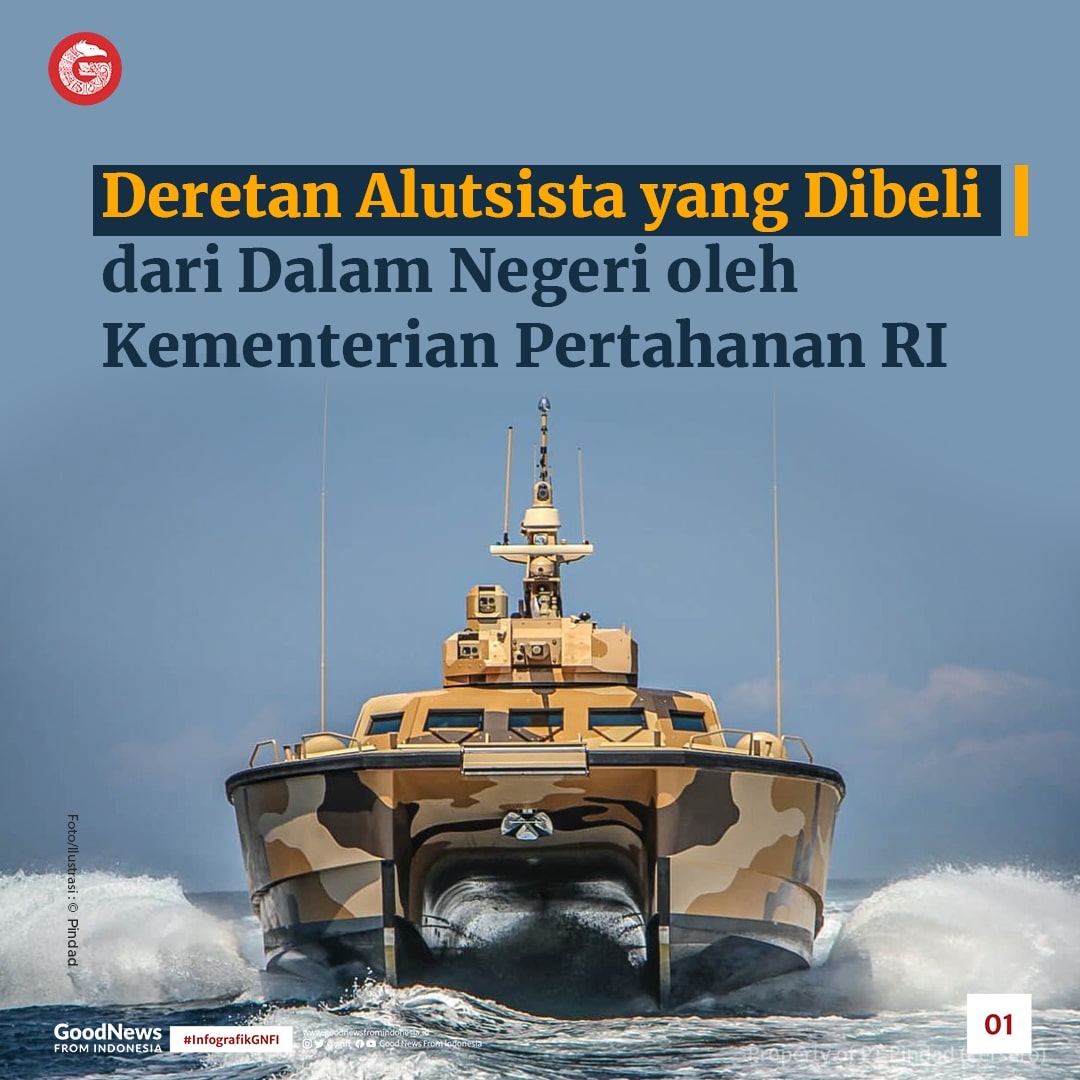 Deretan Alutsista Lokal yang Diboyong Kementerian Pertahanan RI