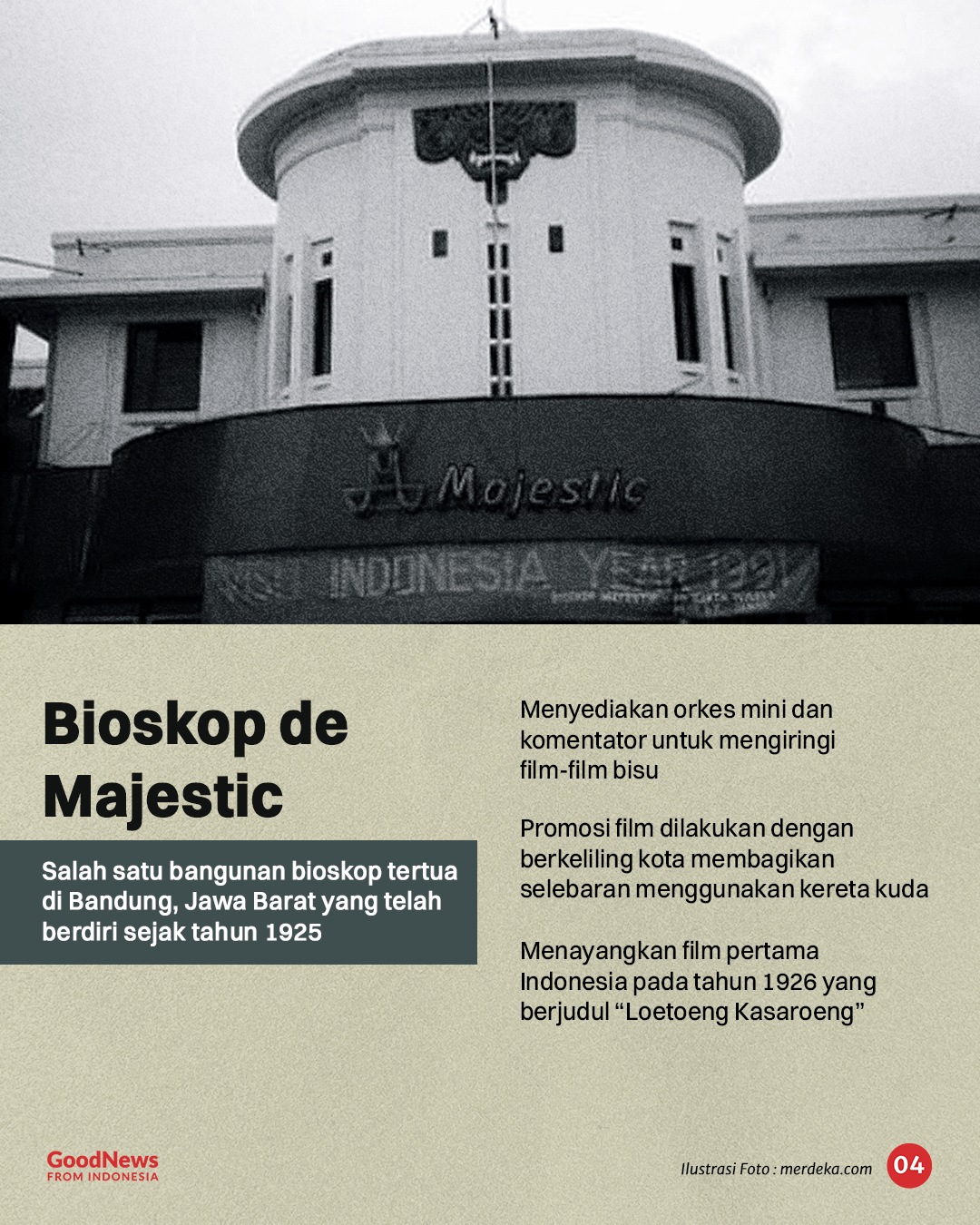 Mengenal Deretan Bioskop Pertama di Indonesia
