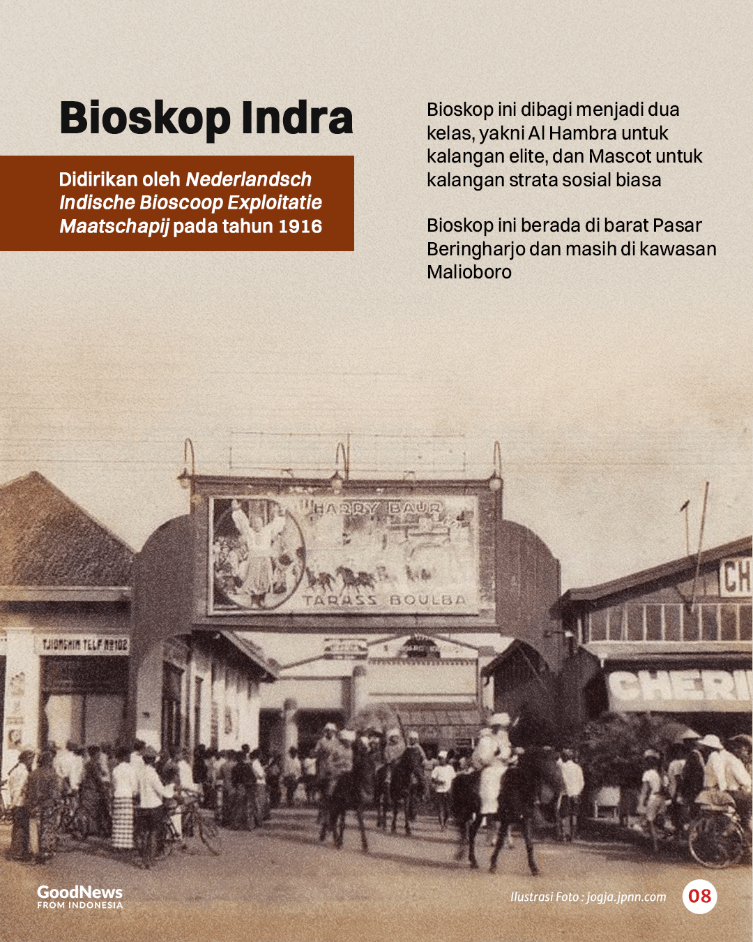 Mengenal Deretan Bioskop Pertama di Indonesia