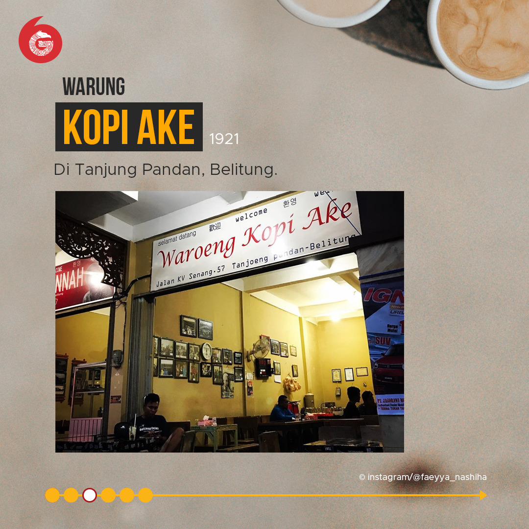 Deretan Kedai Kopi 'Jadul' di Indonesia