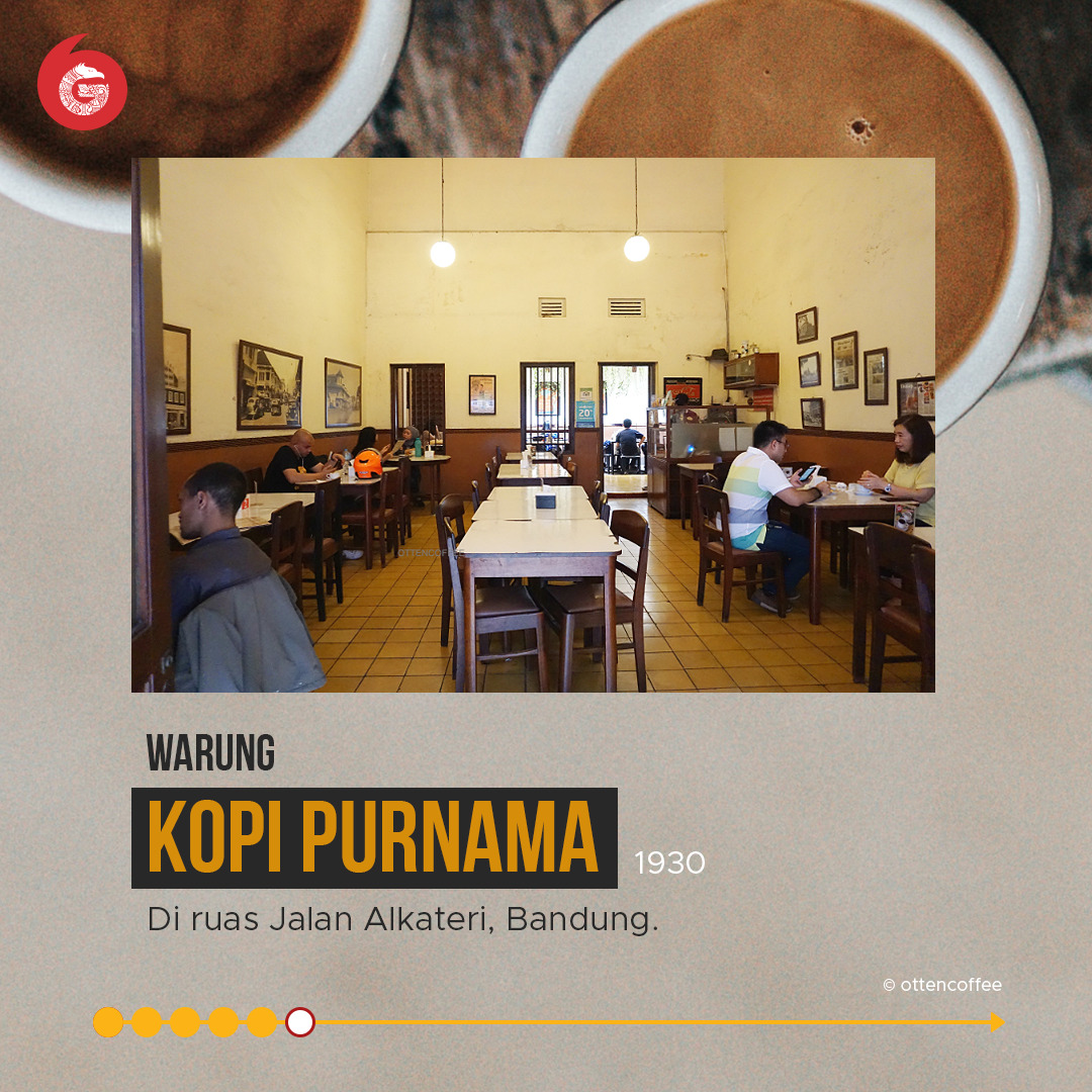 Deretan Kedai Kopi 'Jadul' di Indonesia