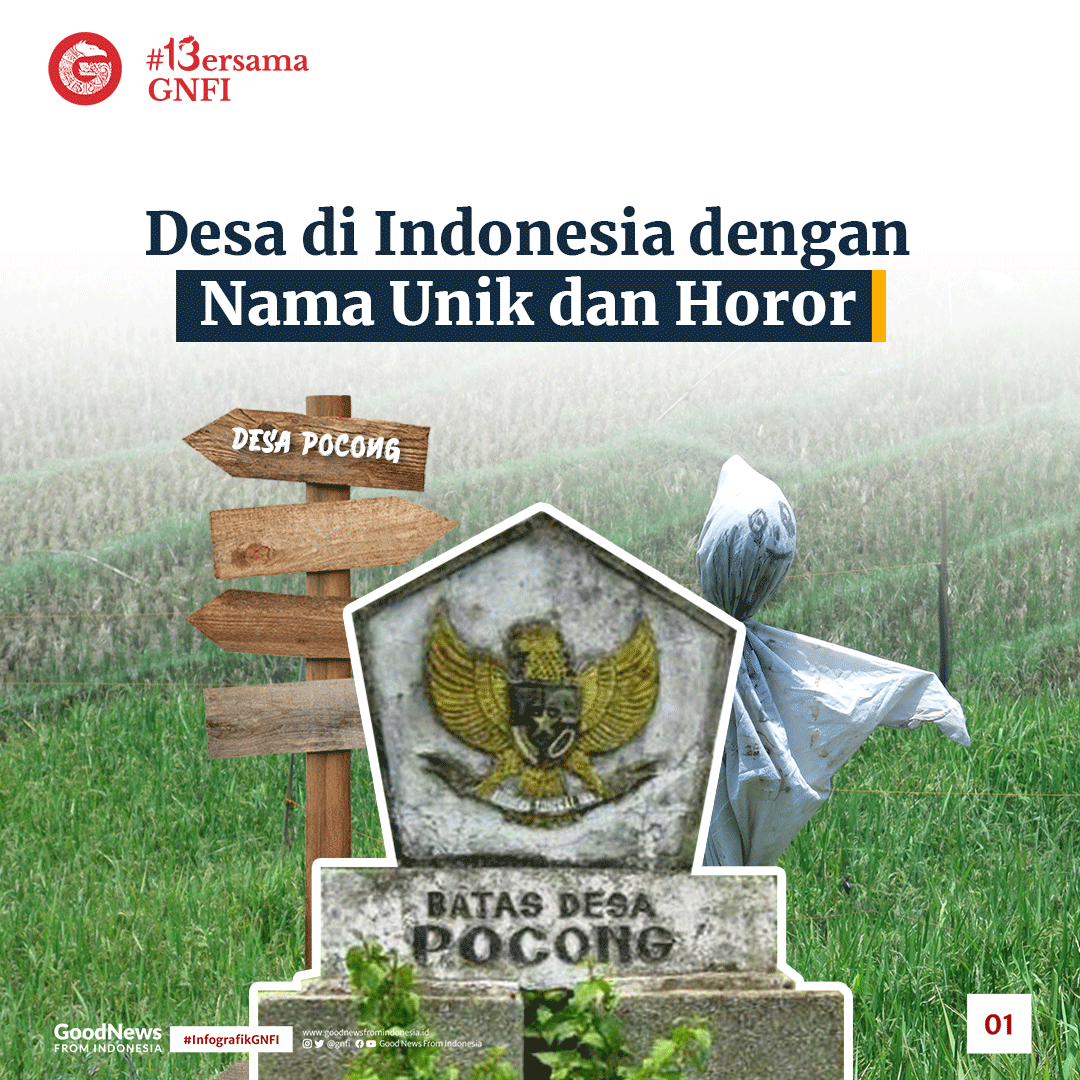 Desa di Indonesia dengan Nama Unik dan Horor