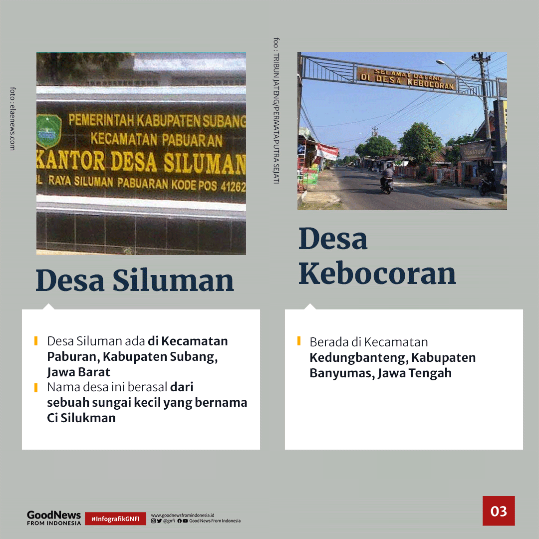 Desa di Indonesia dengan Nama Unik dan Horor