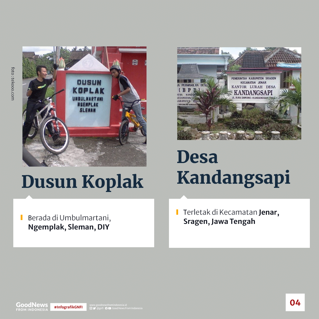 Desa di Indonesia dengan Nama Unik dan Horor