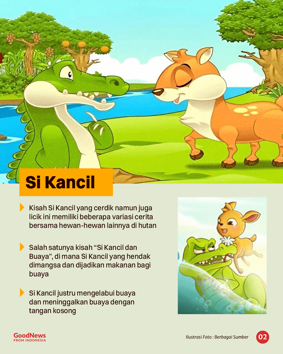 Dongeng Populer di Indonesia yang Tak Lekang Oleh Waktu (Bagian II)