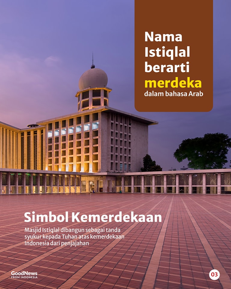 Fakta Masjid Istiqlal Jakarta, Masjid Terbesar di Asia Tenggara