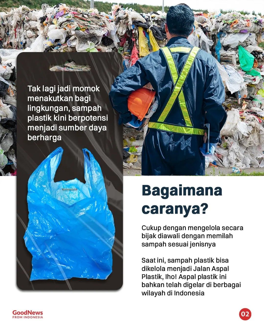 Fakta Menarik Aspal yang Terbuat dari 1000 Ton Sampah Plastik