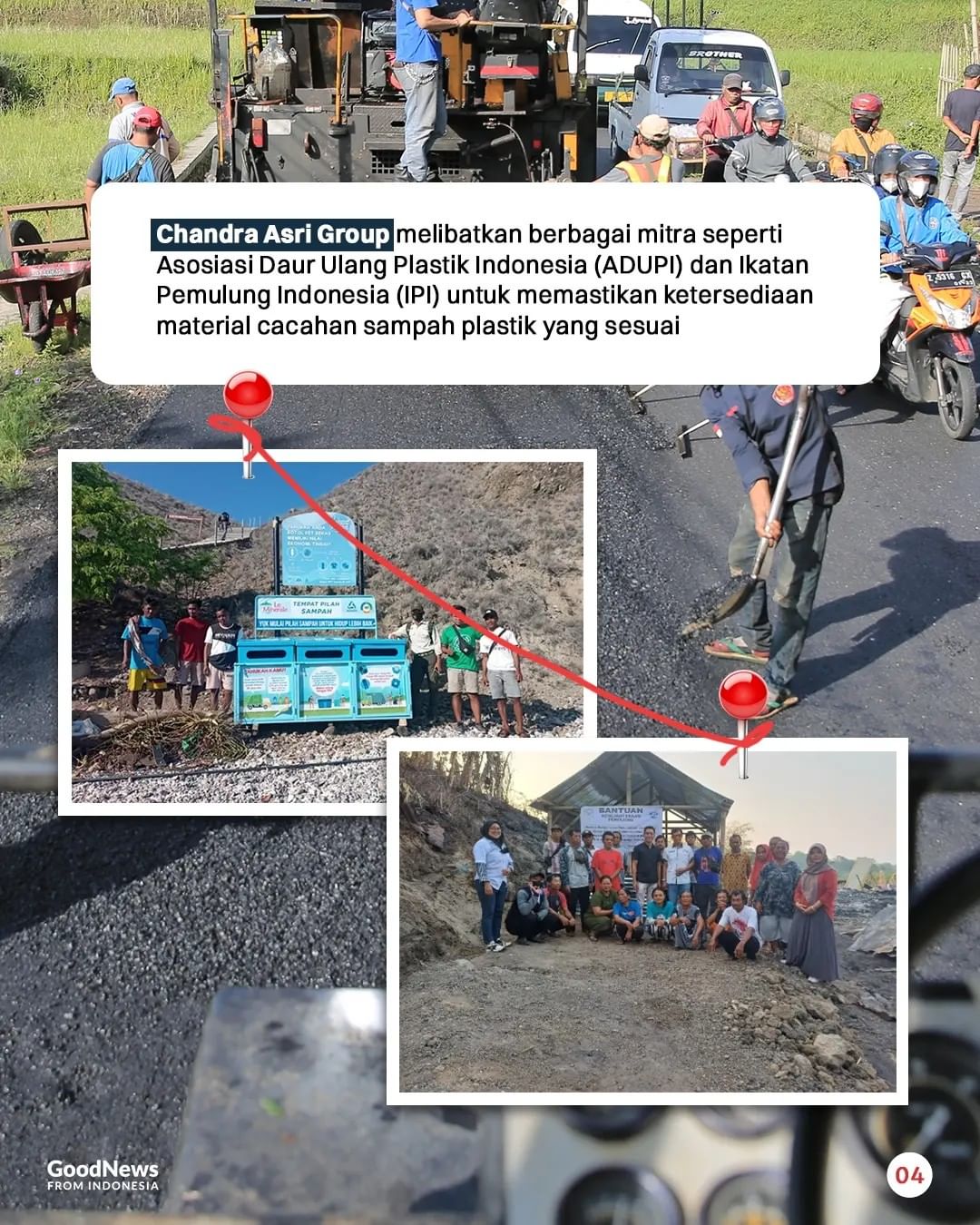 Fakta Menarik Aspal yang Terbuat dari 1000 Ton Sampah Plastik