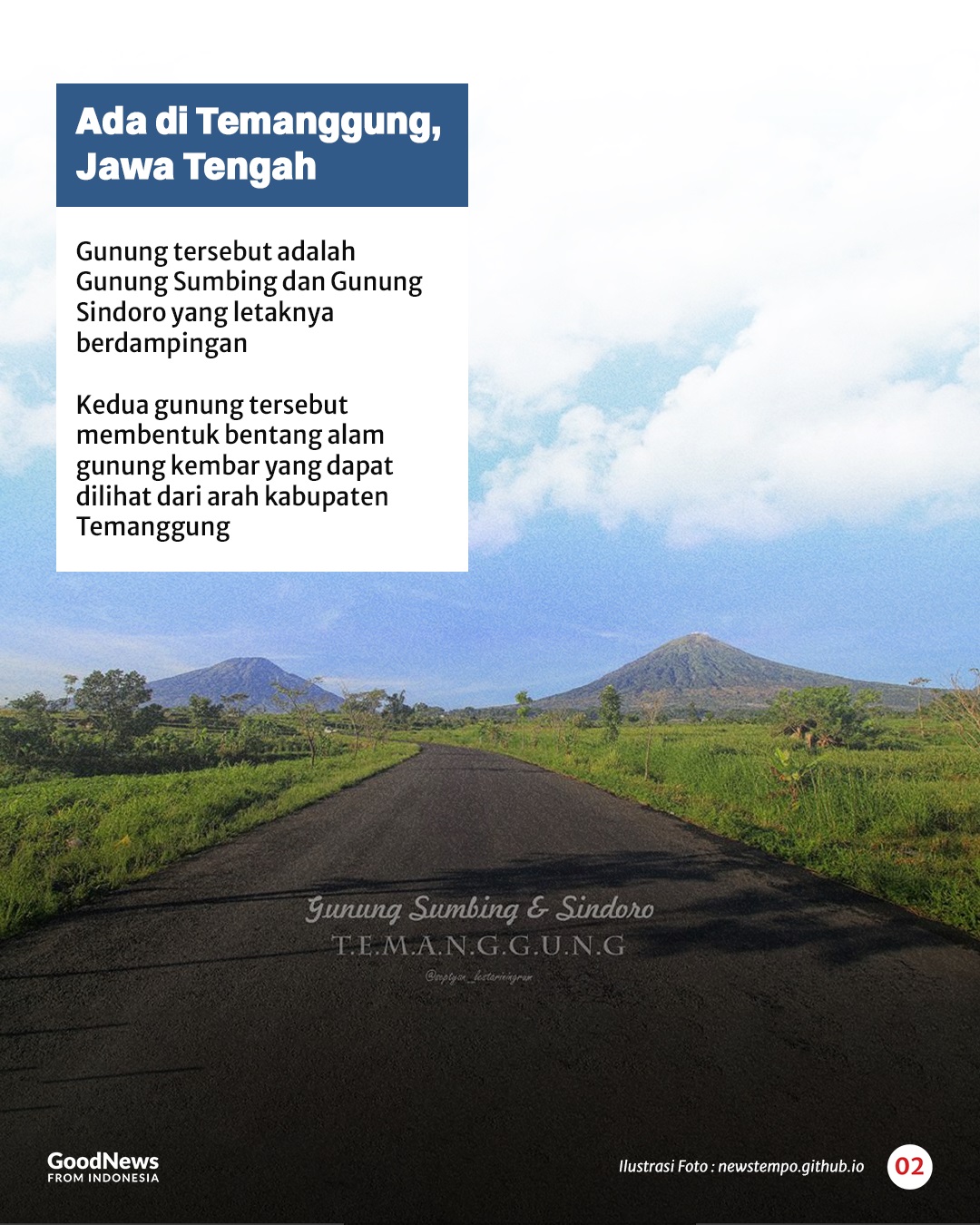 Gambar Gunung Gambar Favorit Anak SD Ada di Dunia Nyata
