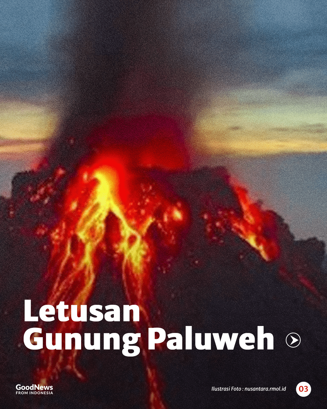 Gunung Paluweh, Gunung di Tengah Lautan yang Tak Banyak Orang Tahu