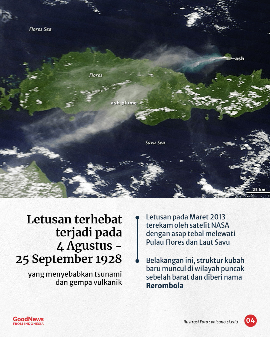 Gunung Paluweh, Gunung di Tengah Lautan yang Tak Banyak Orang Tahu