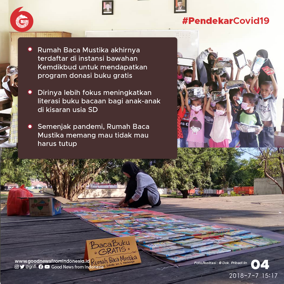 Iin Herlina, Sosok yang Mengupayakan Literasi di Pedalaman Flores