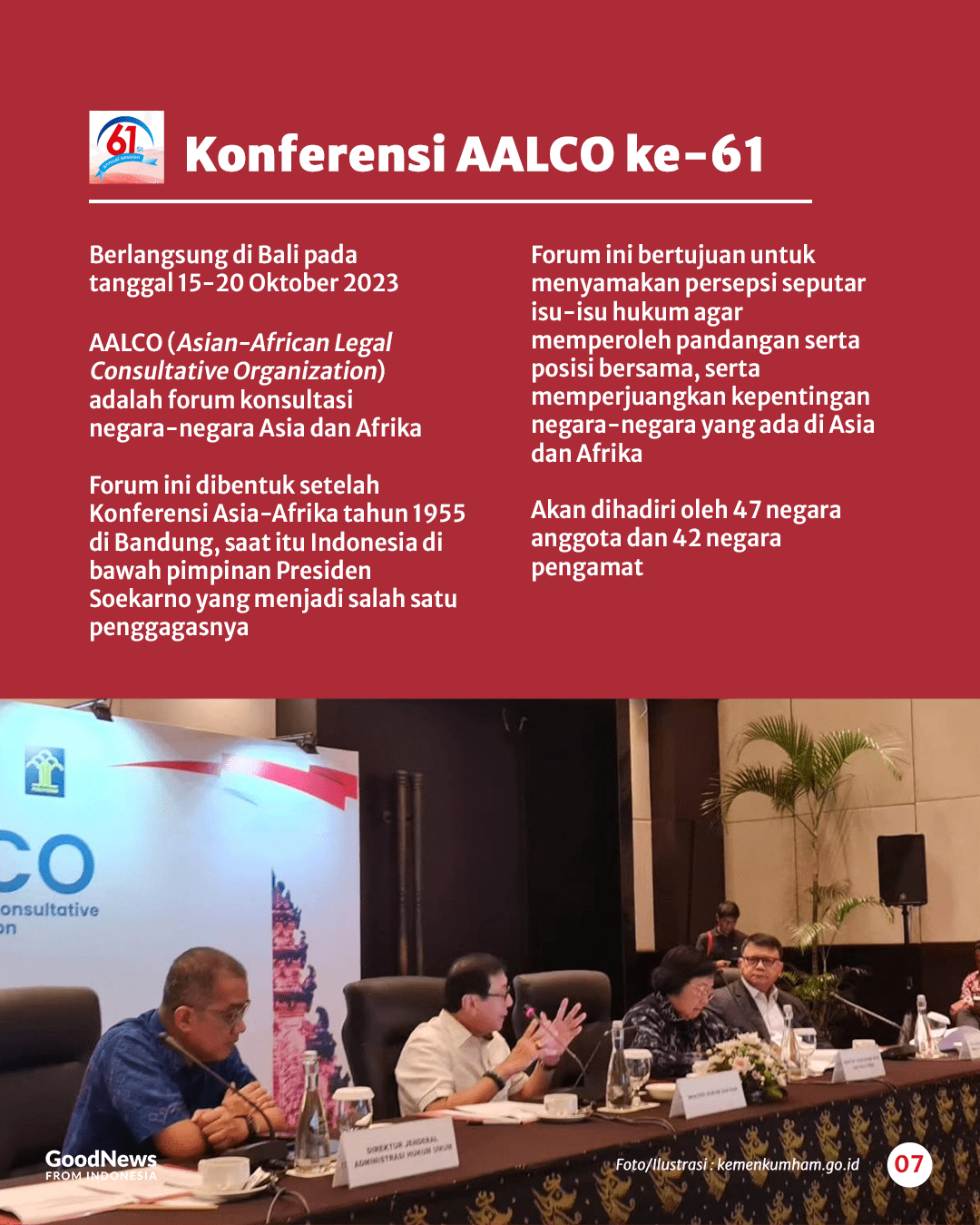 Indonesia Jadi Tuan Rumah Beberapa Konferensi Tingkat Tinggi Sepanjang tahun 2022-2024