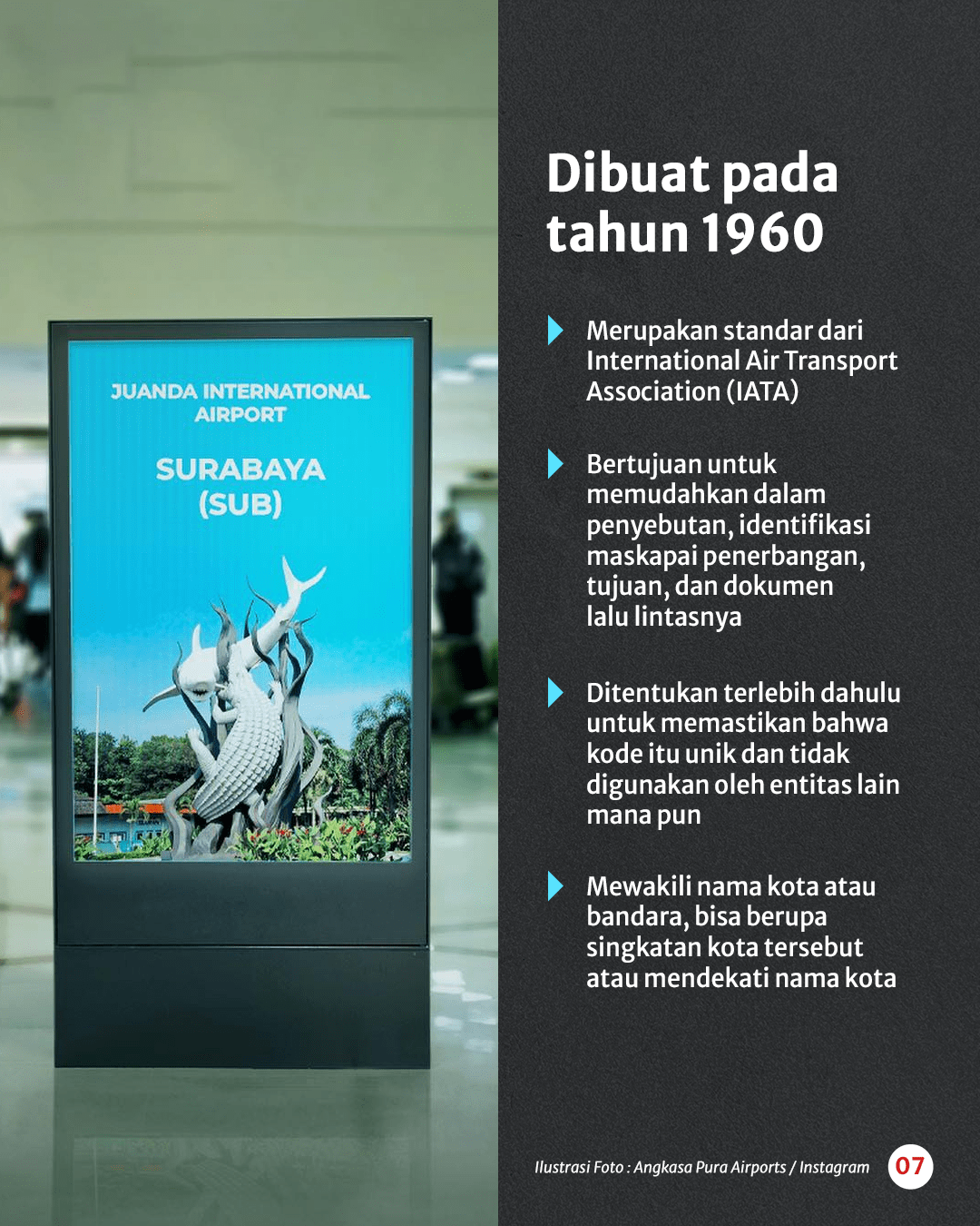 Inilah Alasan Mengapa Kode Bandara Disingkat Menjadi Tiga Huruf