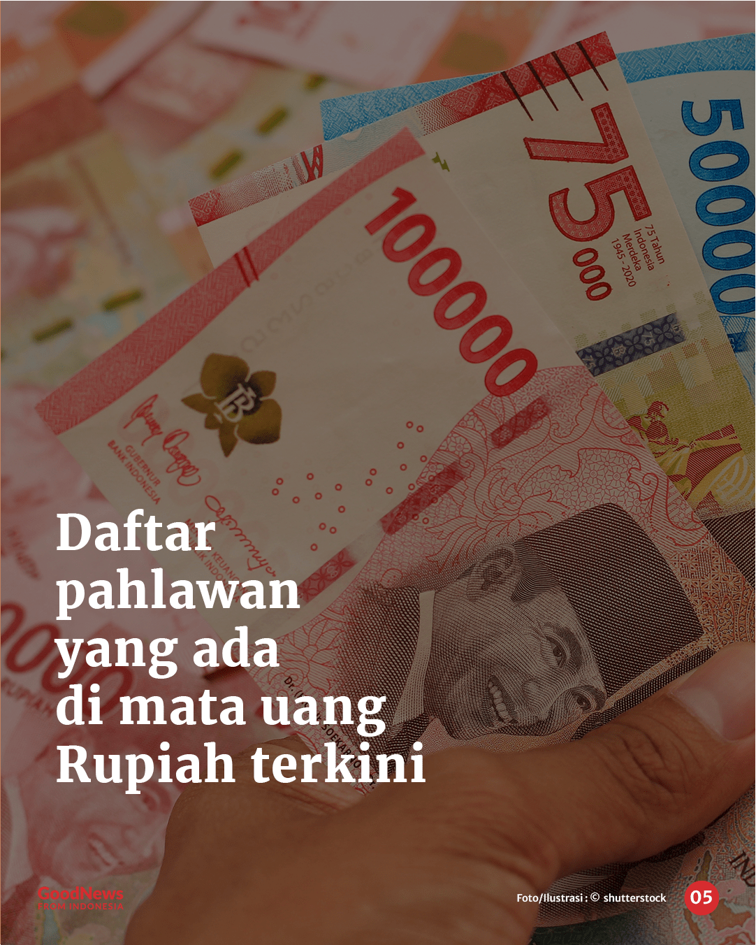 Inilah Alasan Mengapa Selalu Ada Gambar Pahlawan di Mata Uang Rupiah