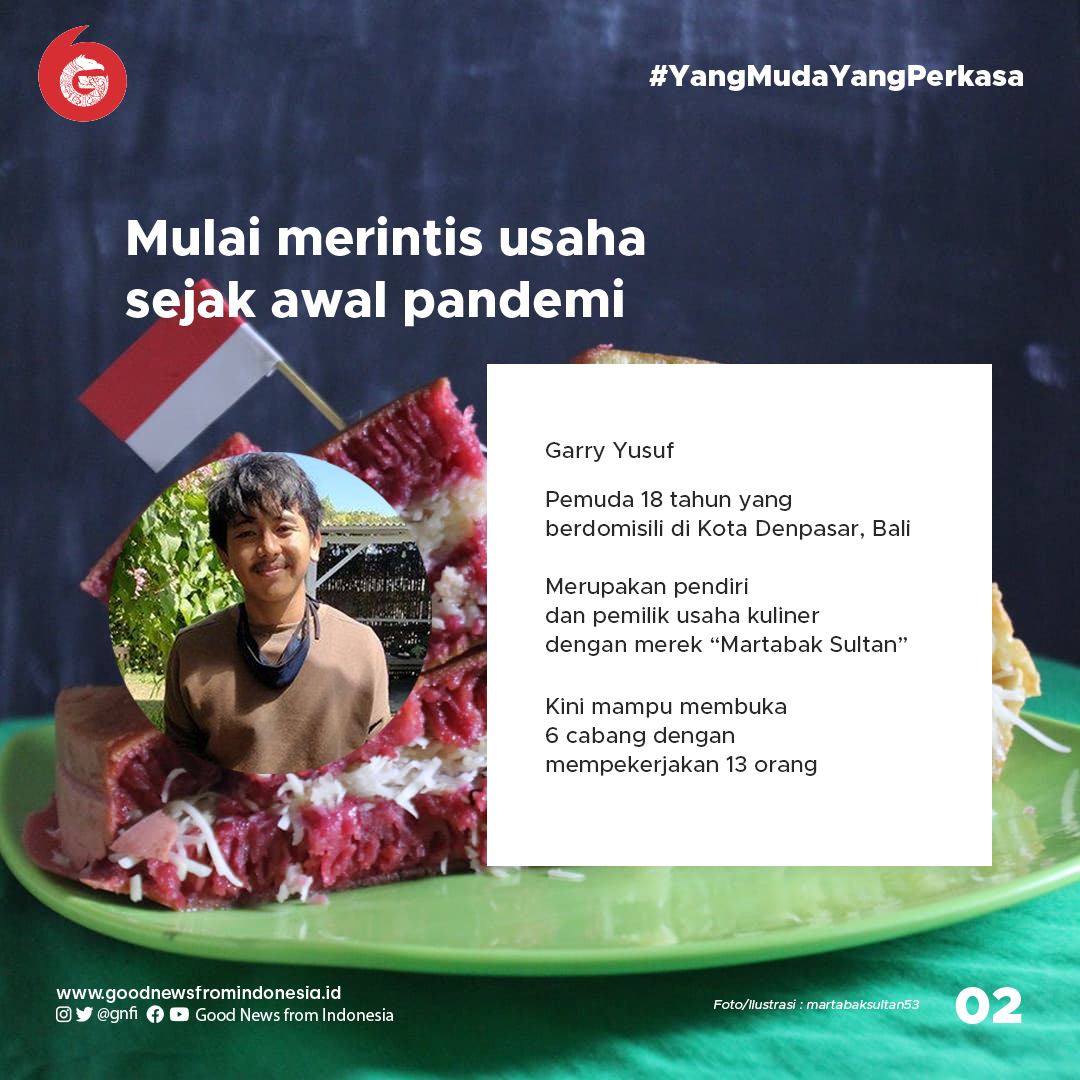 Inisiatif Garry Yusuf, Memulai Usaha Kuliner dan Membuka Lapangan Kerja
