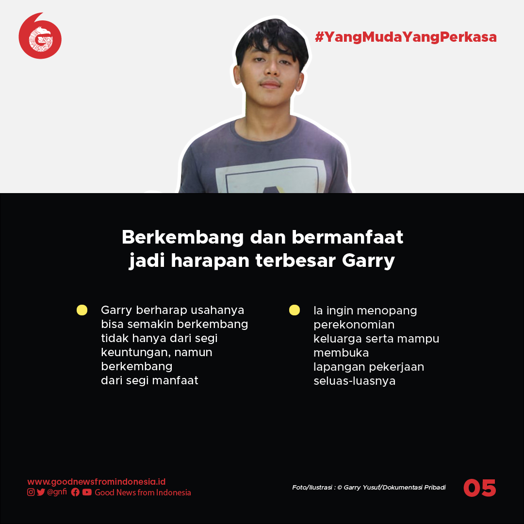 Inisiatif Garry Yusuf, Memulai Usaha Kuliner dan Membuka Lapangan Kerja