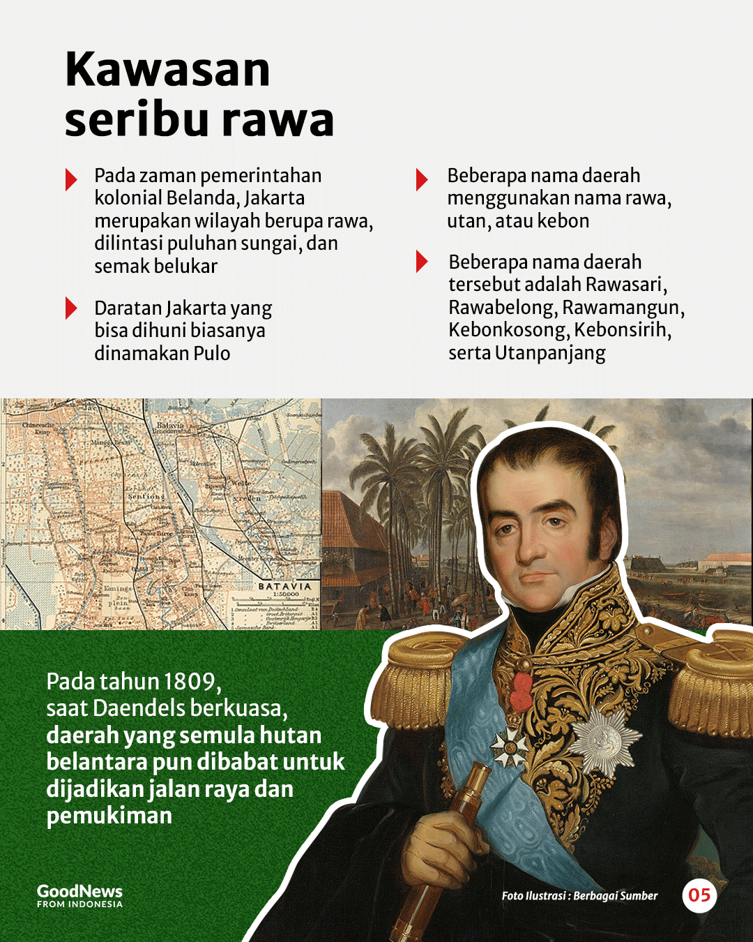 Jejak Jakarta sebagai Kota Air, Dulunya Banyak Rawa dan Aliran Sungai