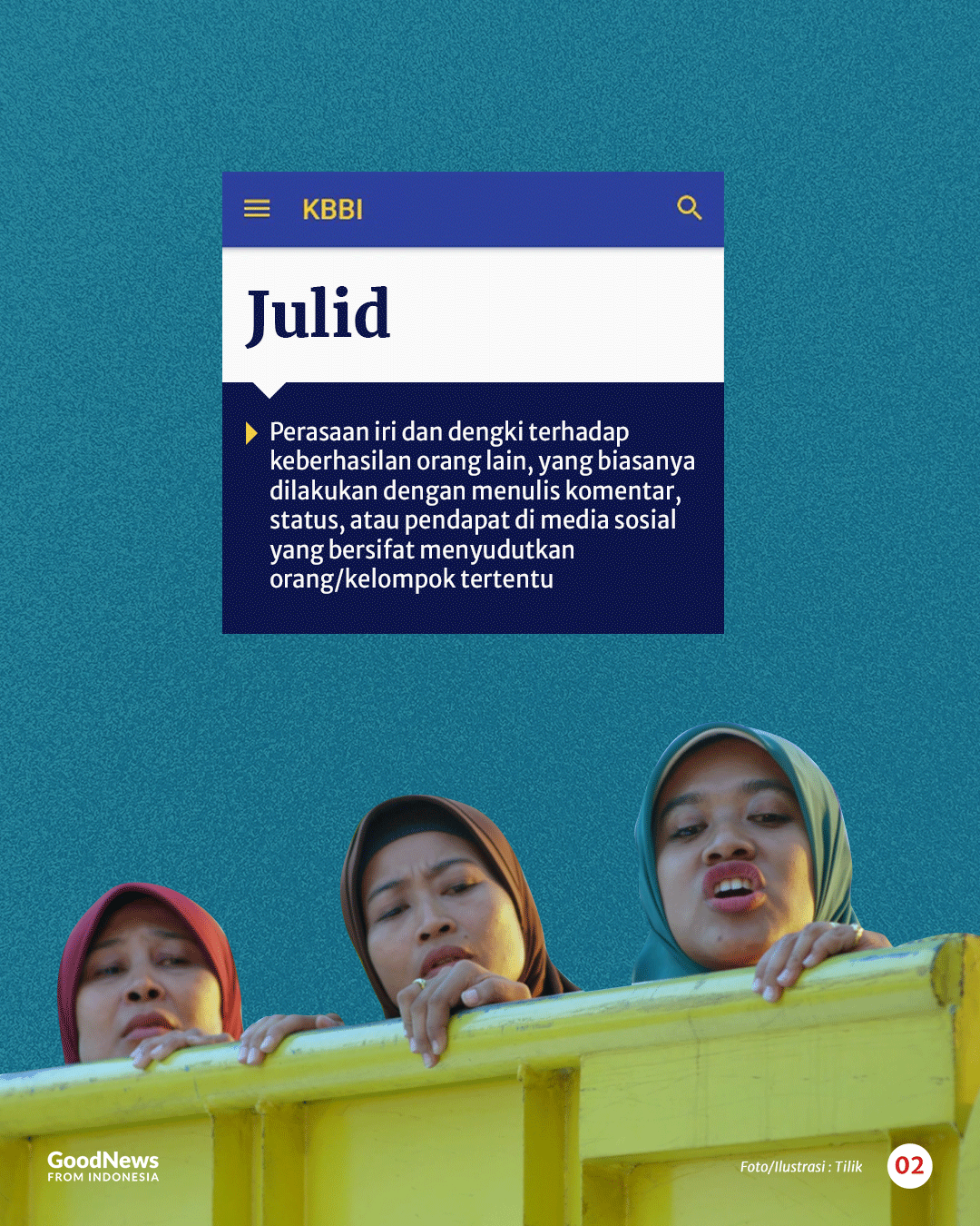 Julid Hingga Mager, Inilah 10 Kata Gaul yang Masuk Dalam KBBI