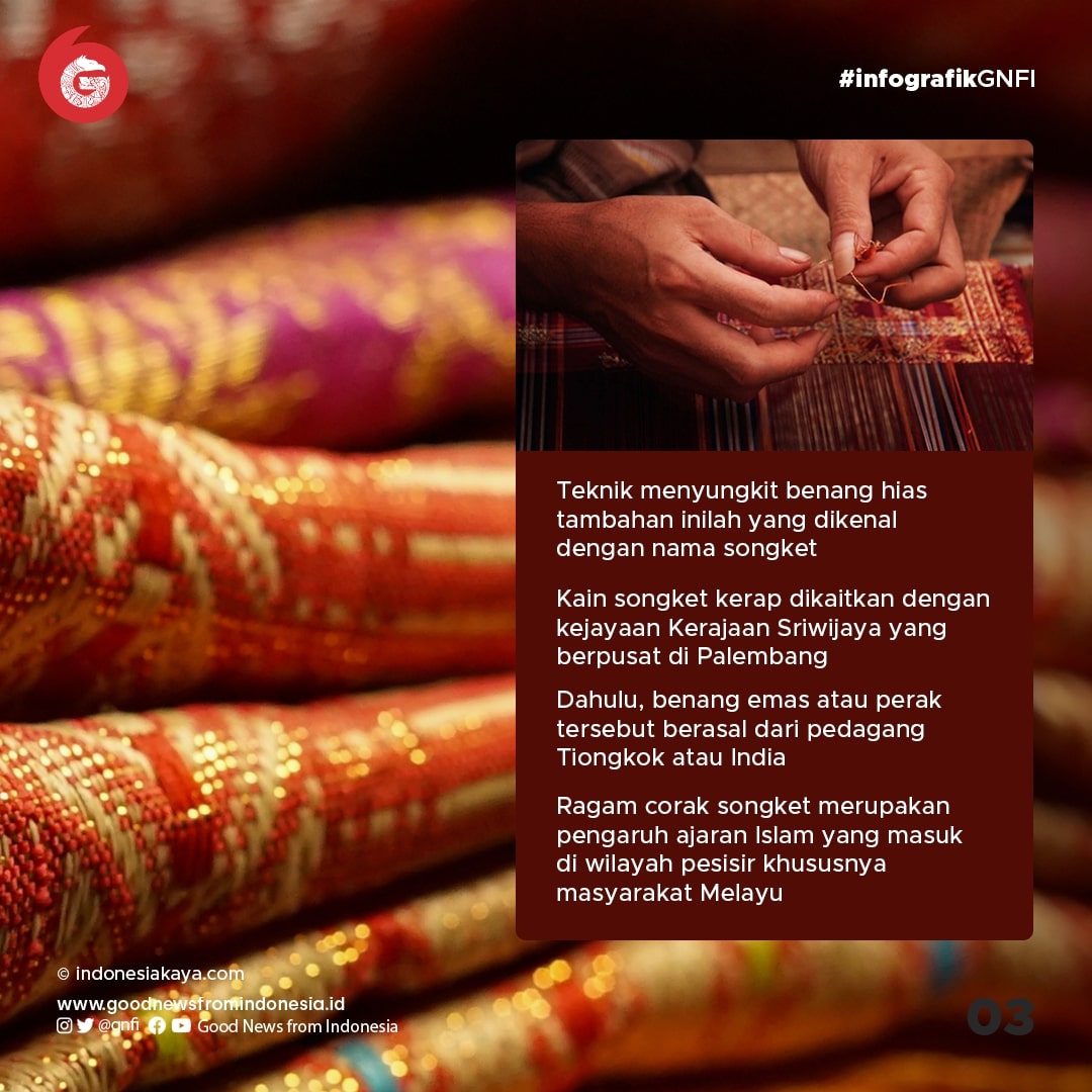 Kain Songket, Warisan Budaya Indonesia yang Memesona