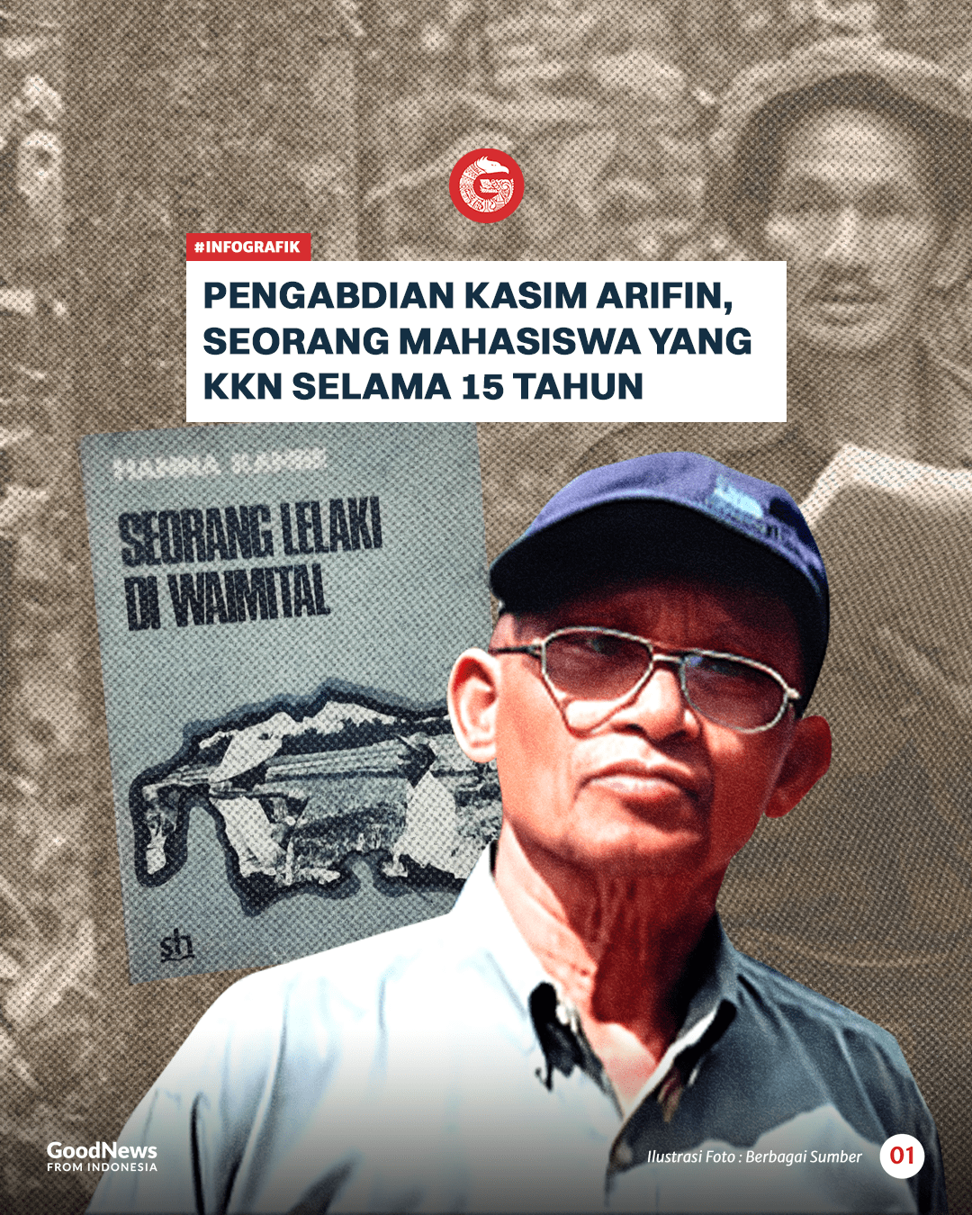 Kasim Arifin, Jalani KKN 15 Tahun Demi Kembangkan Pertanian di Maluku