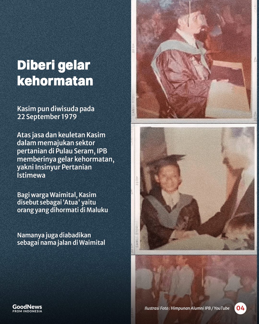 Kasim Arifin, Jalani KKN 15 Tahun Demi Kembangkan Pertanian di Maluku