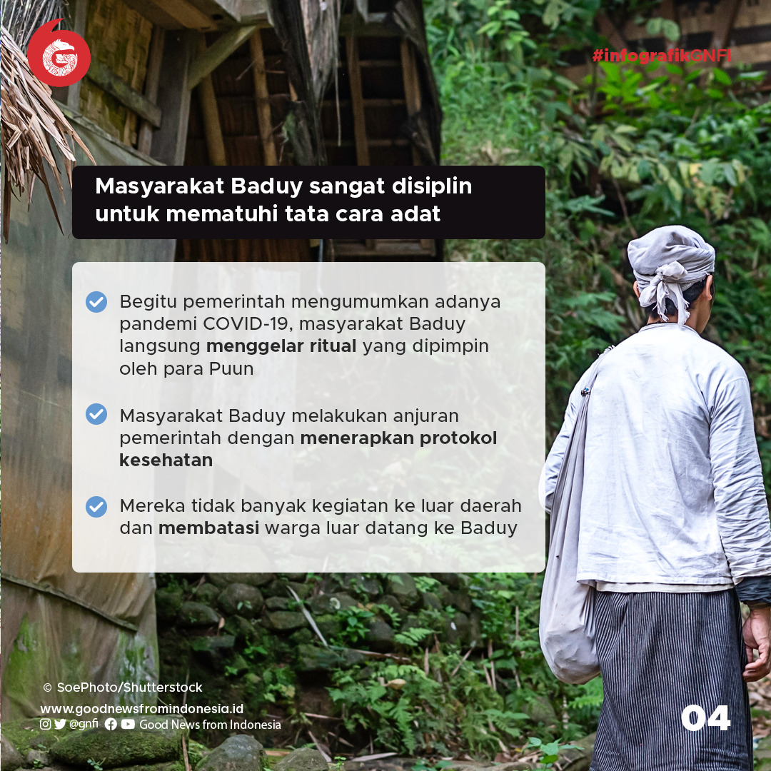 Kasus Covid-19 di Kampung Adat Baduy Masih Nol, Apa Rahasianya?