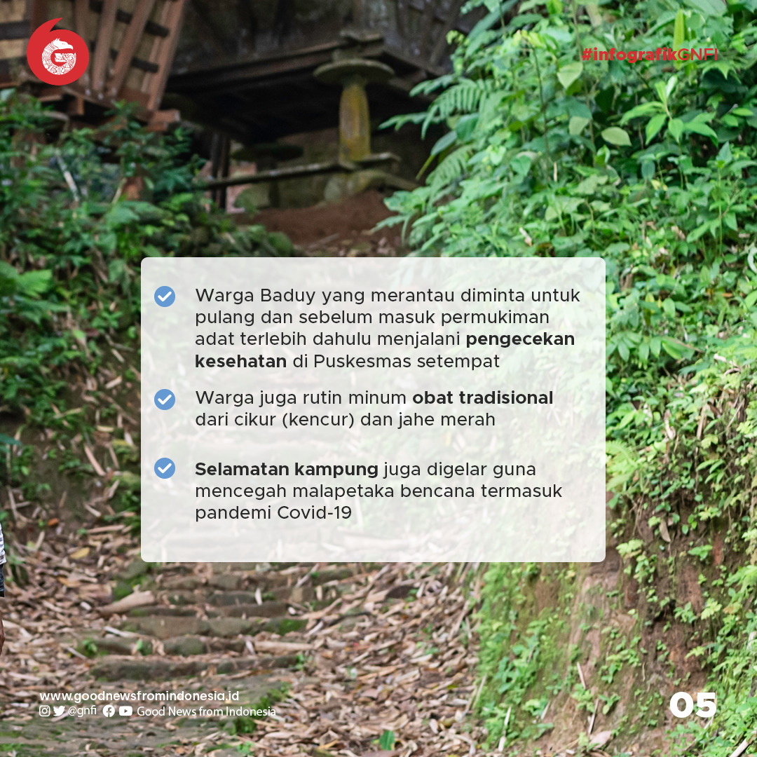 Kasus Covid-19 di Kampung Adat Baduy Masih Nol, Apa Rahasianya?