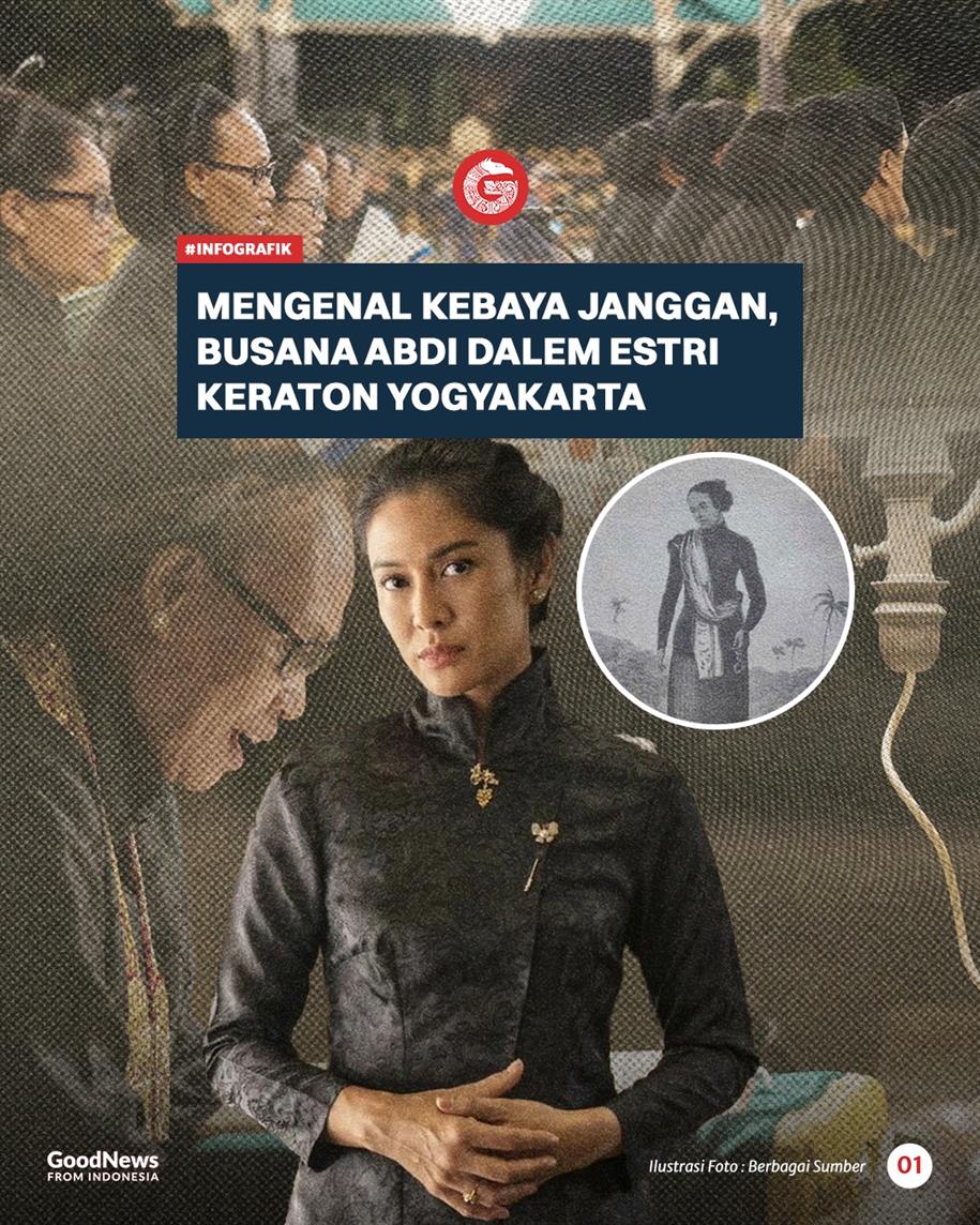 Kebaya Janggan, Busana Abdi Dalem yang Dipakai Jeng Yah Si Gadis Kretek