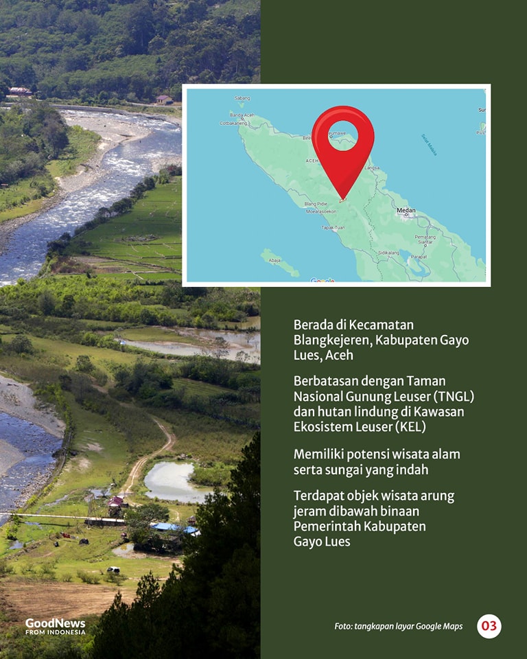 Keindahan Kampung Agusen, dari Produsen Ganja jadi Desa Wisata Andalan Aceh