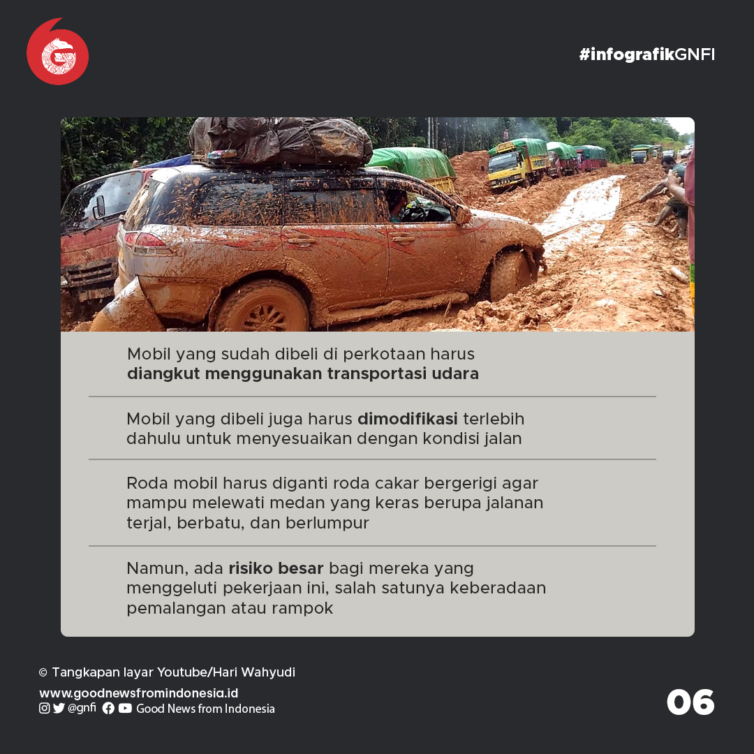 Kendaraan Mewah di Kota, Nyatanya 2 Mobil Ini Jadi Angkot di Papua