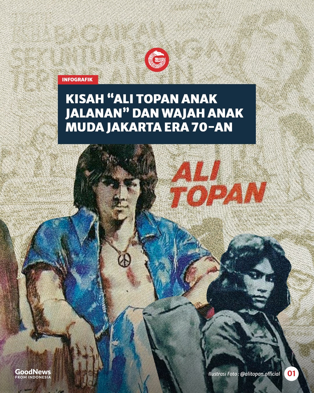 Kisah u201cAli Topan Anak Jalananu201d dan Wajah Anak Muda Jakarta Era 70-an