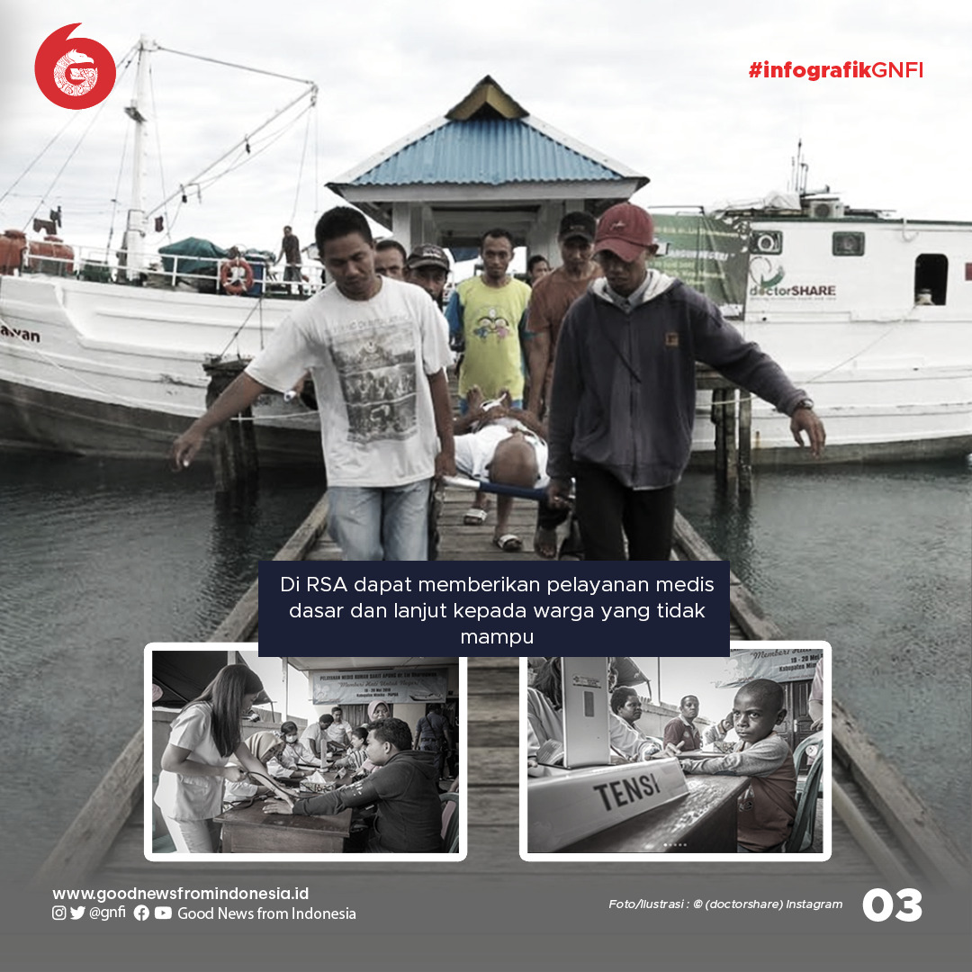 Kisah Dr Lie, Mengabdi untuk Negeri Melalui Rumah Sakit Apung
