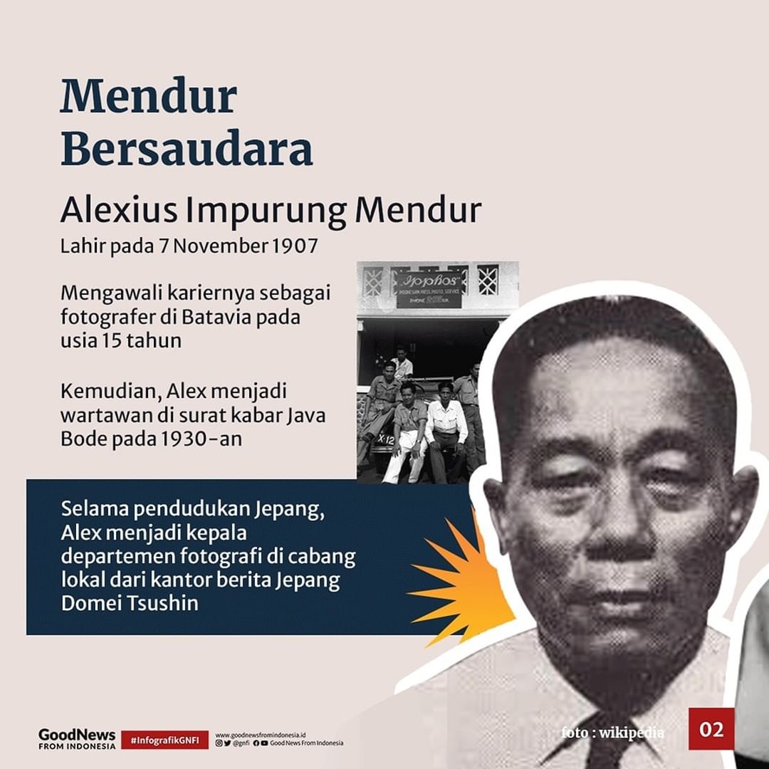 Kisah Heroik Mendur Bersaudara, Sosok di Balik Foto Proklamasi 1945