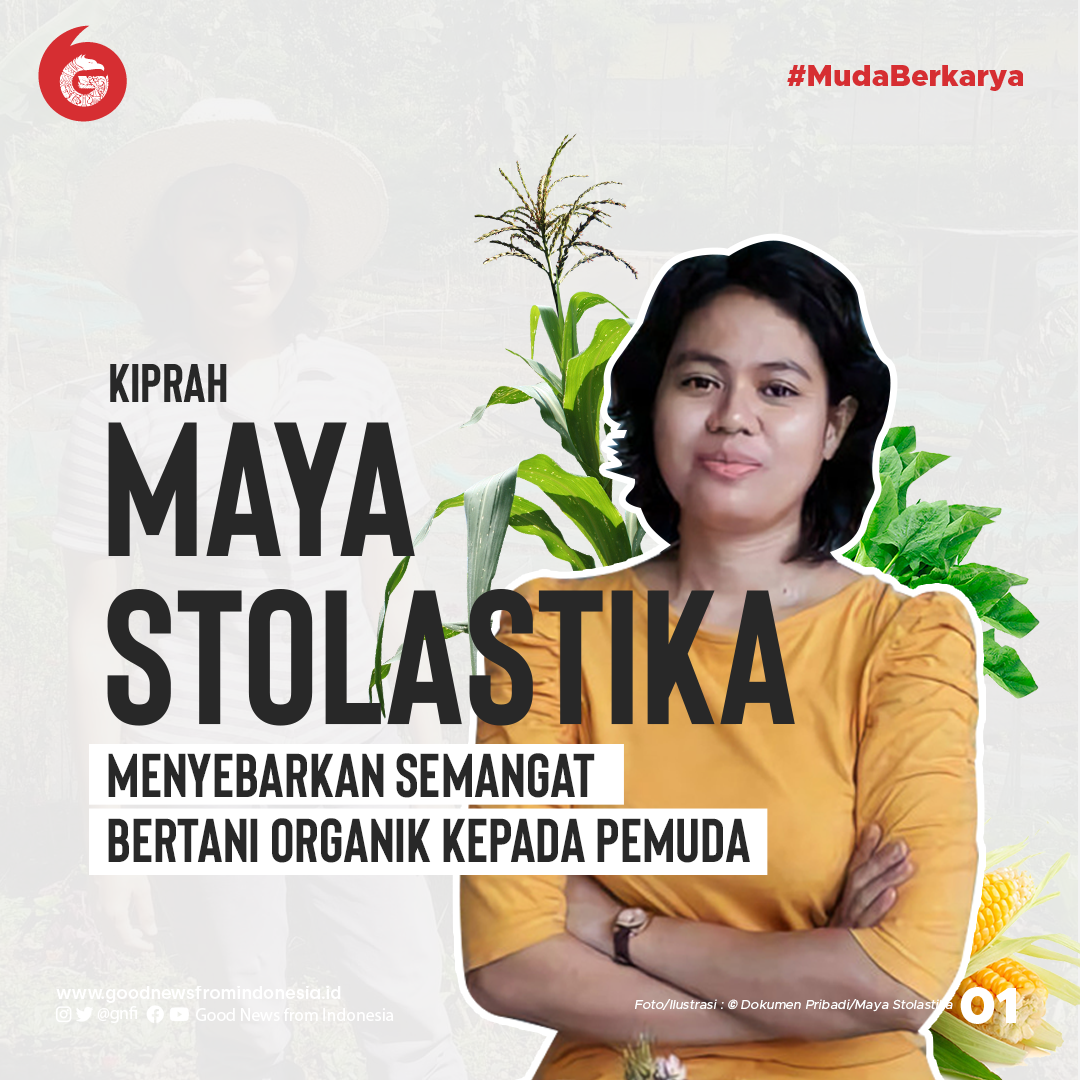 Kisah Maya Stolastika Sebarkan Semangat Bertani Organik untuk Pemuda